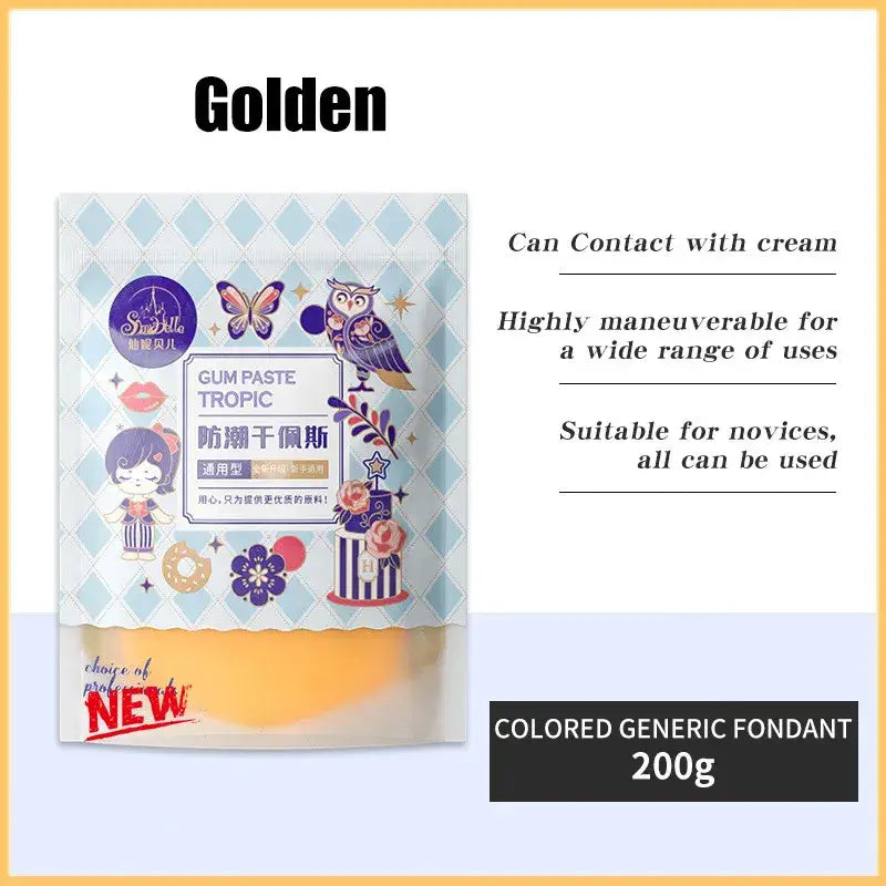 Colorful Moisture-proof Gum Paste