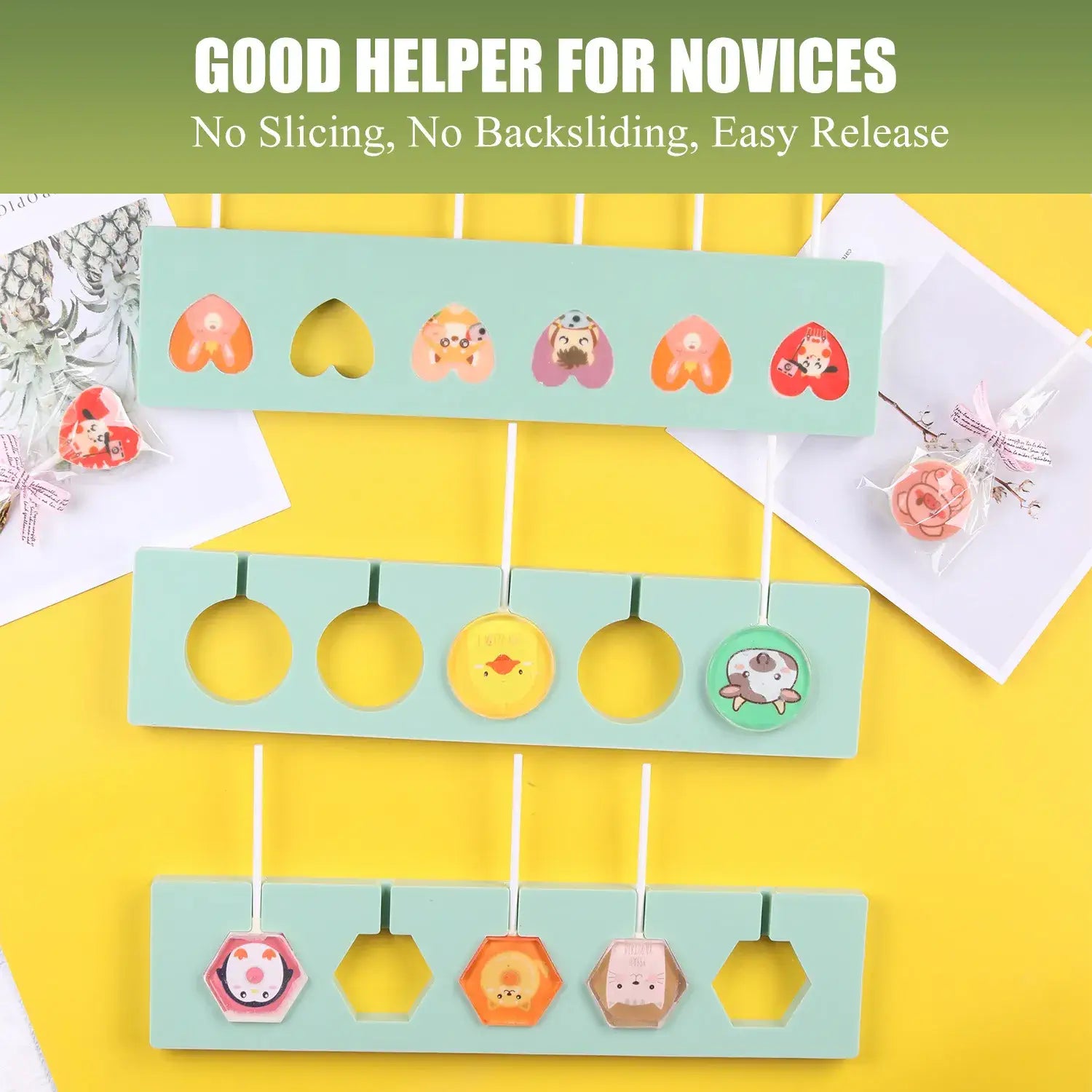 Hollow Silicone Lollipop Mold