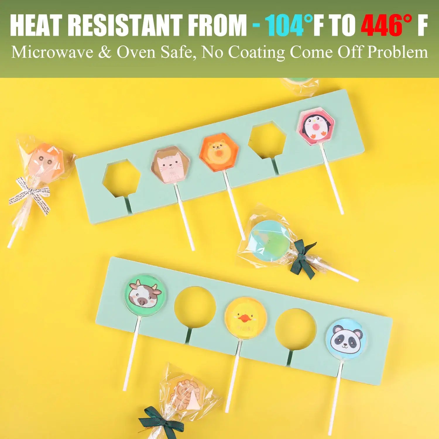 Hollow Silicone Lollipop Mold
