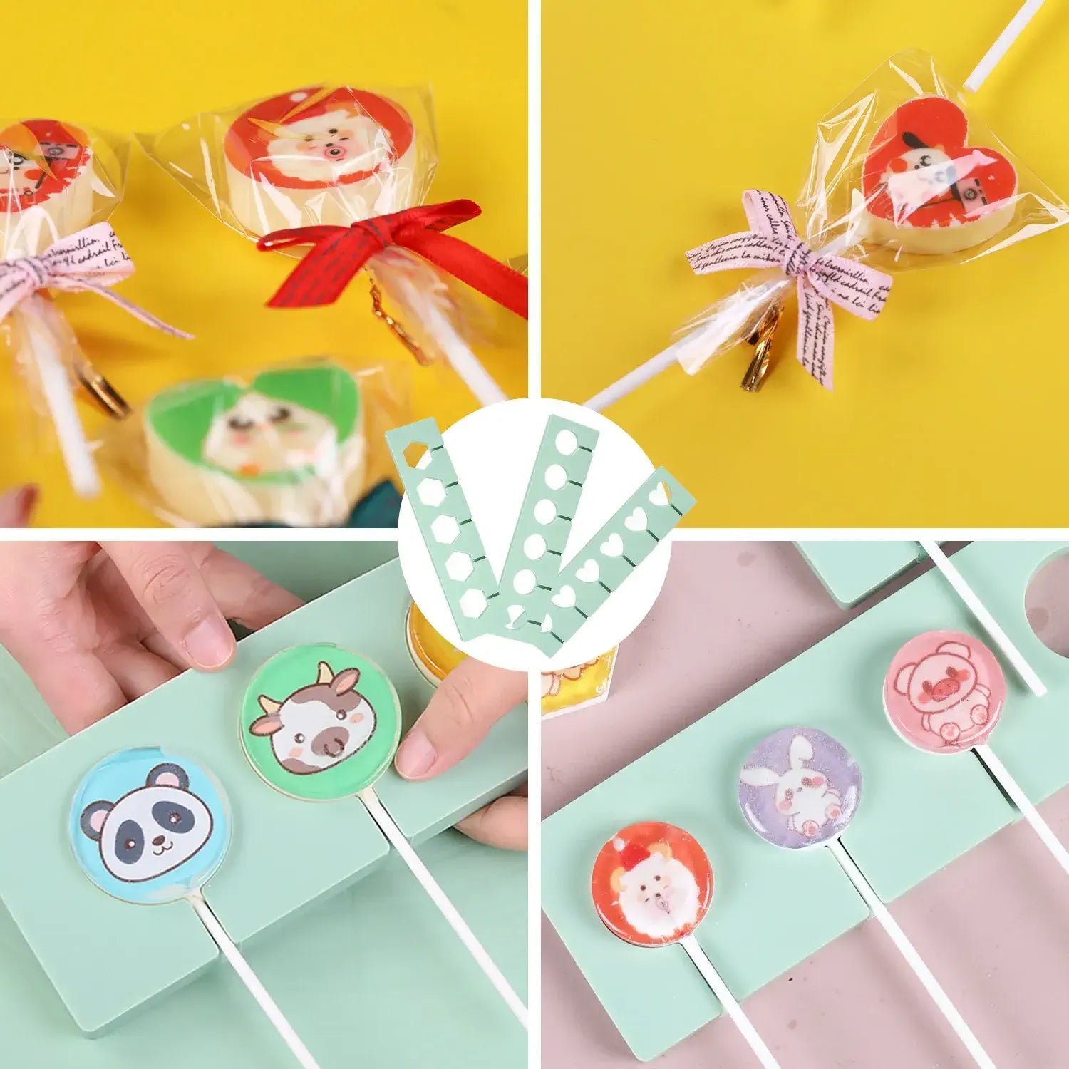 Hollow Silicone Lollipop Mold