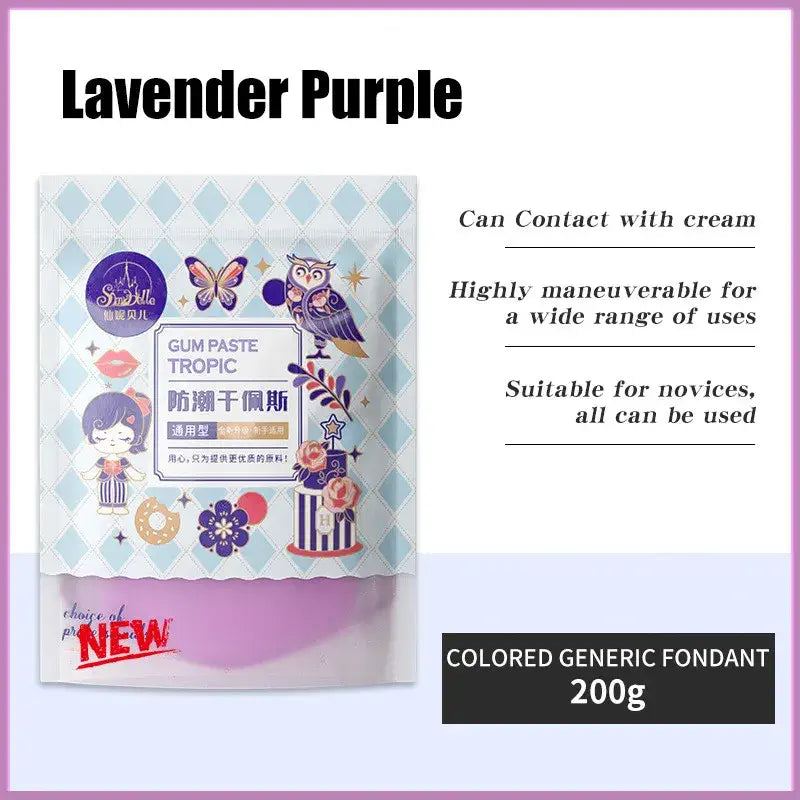 Colorful Moisture-proof Gum Paste