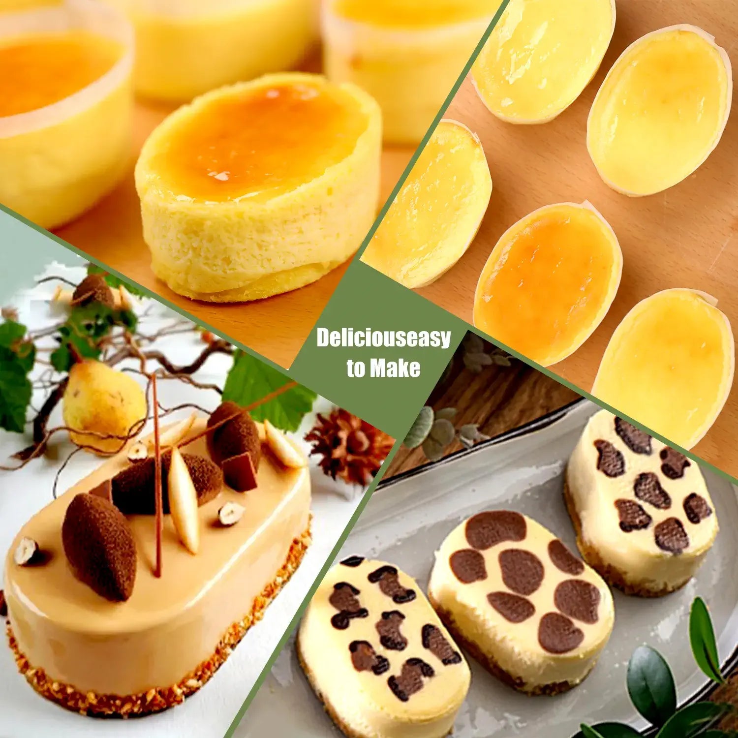 Oval Silicone Muffin Mold