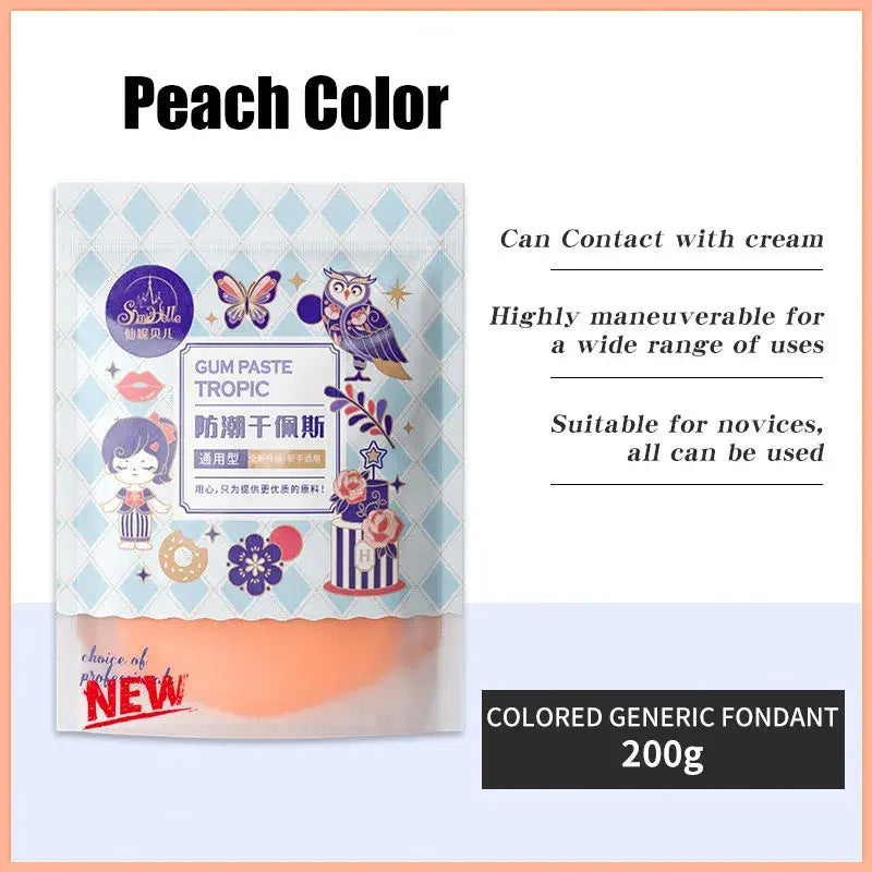 Colorful Moisture-proof Gum Paste