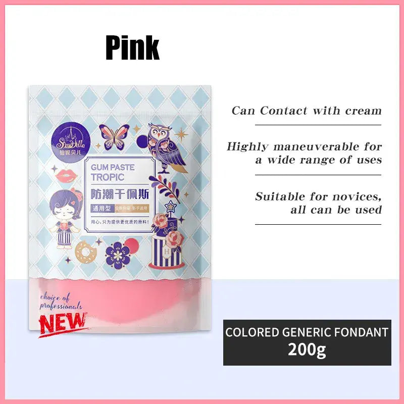 Colorful Moisture-proof Gum Paste