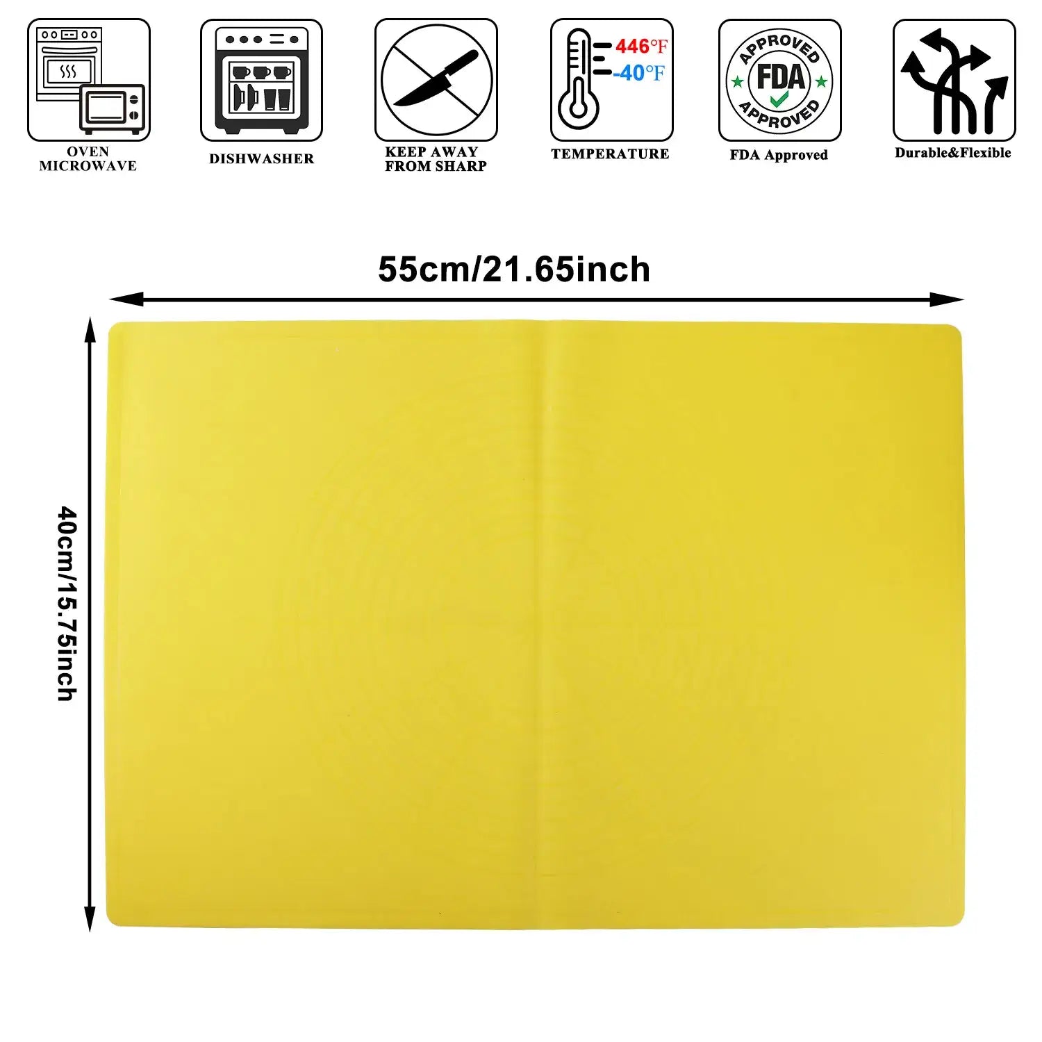 Rectangle Silicone Baking Mat