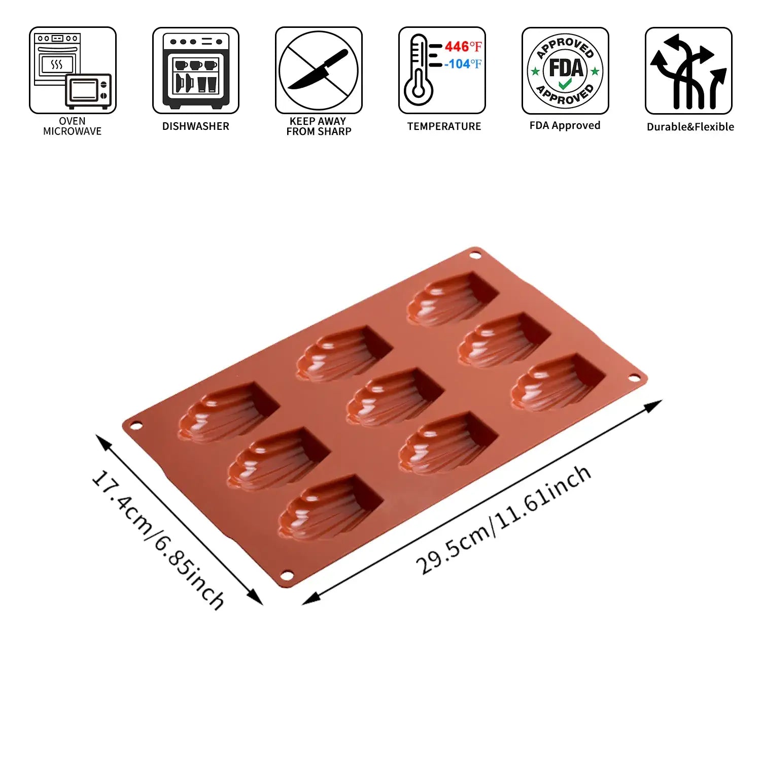 Shell Silicone Cake Mold