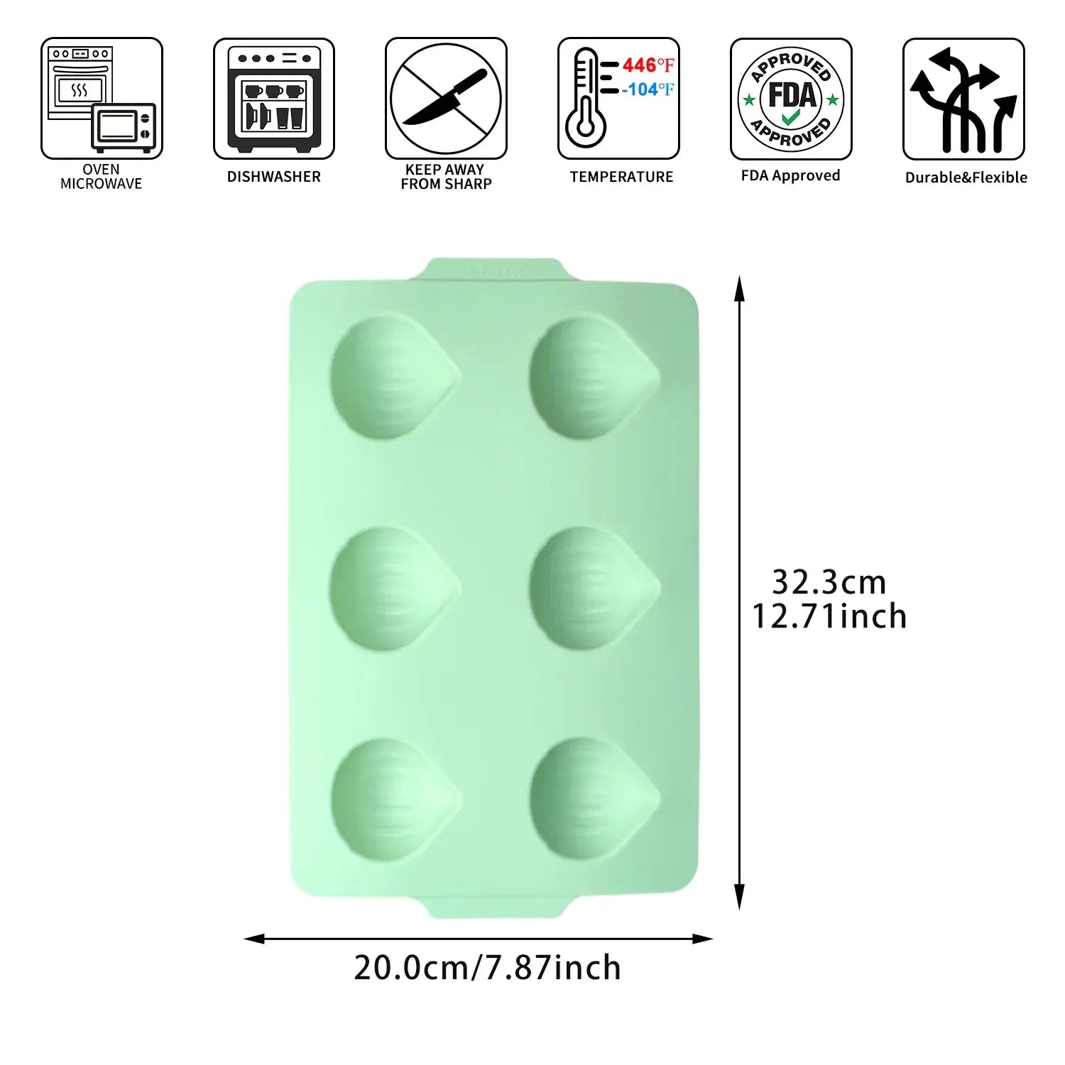 Nut Silicone Chocolate Mold