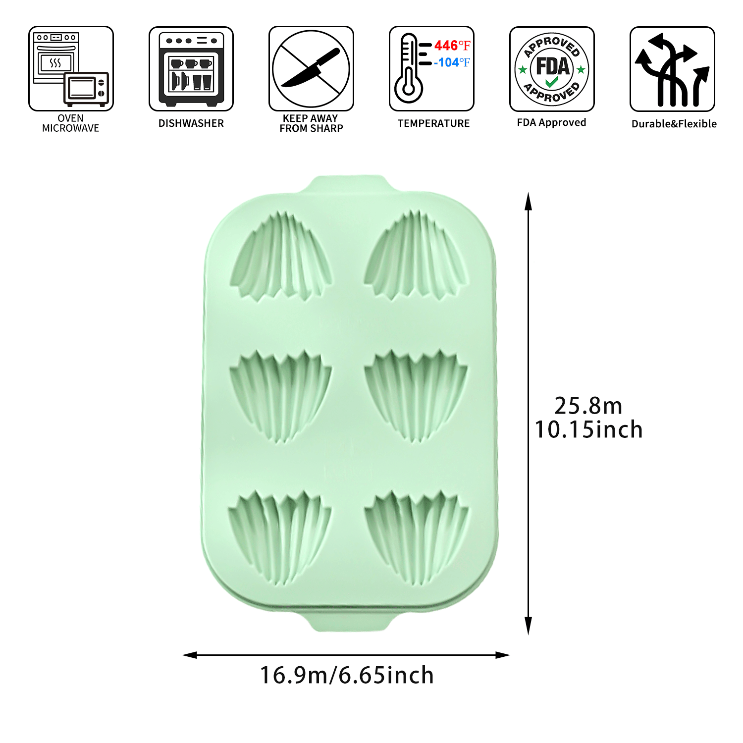 Shell Silicone Cake Mold