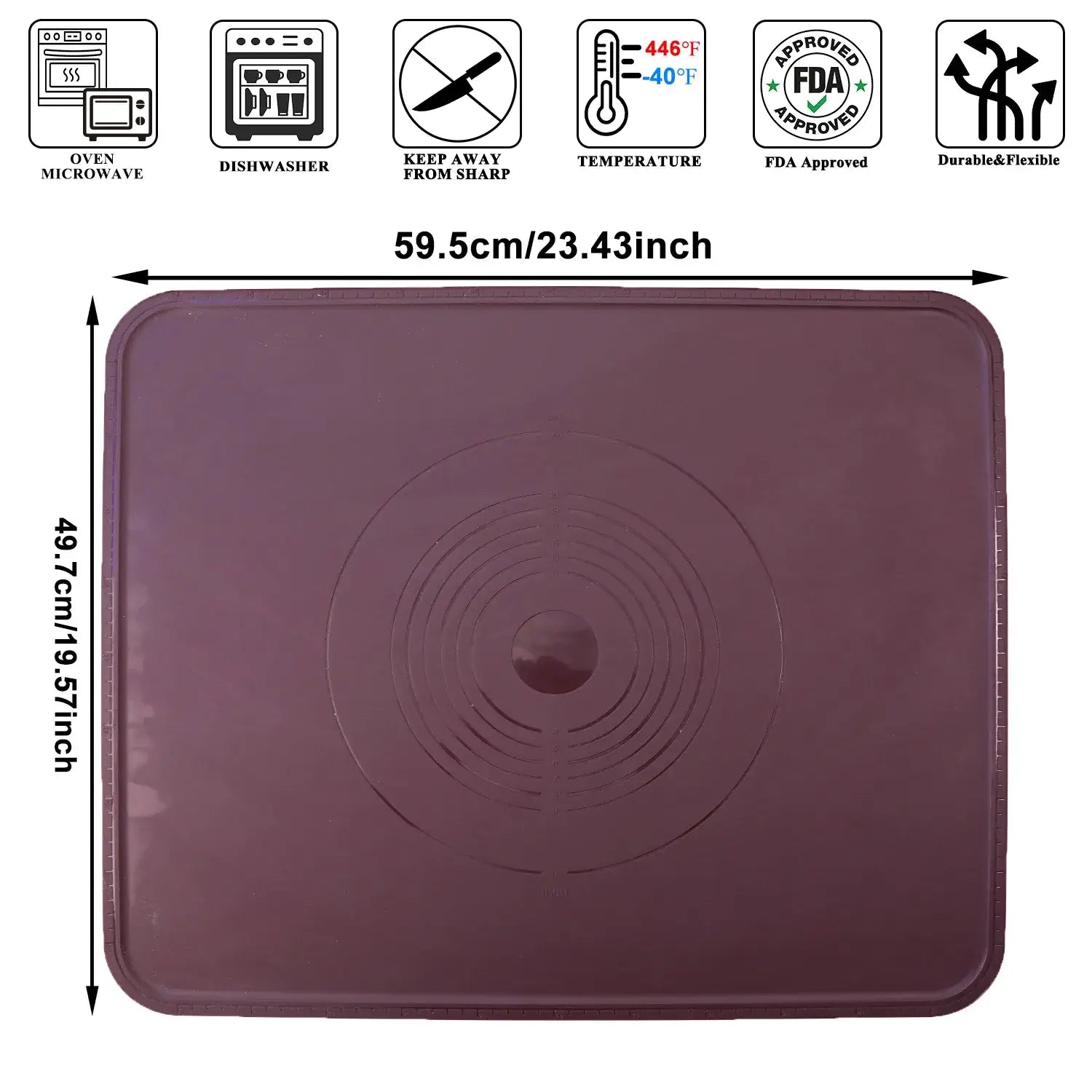 Silicone Dough Mat - Qeleg®