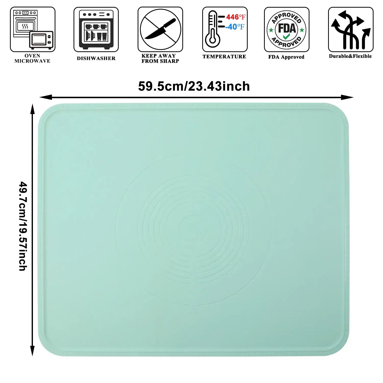 Silicone Dough Mat - Qeleg®