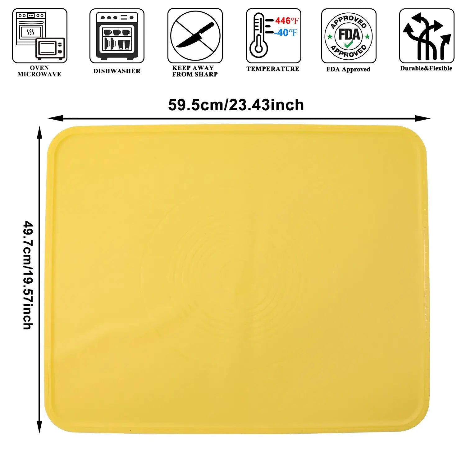 Silicone Dough Mat - Qeleg®