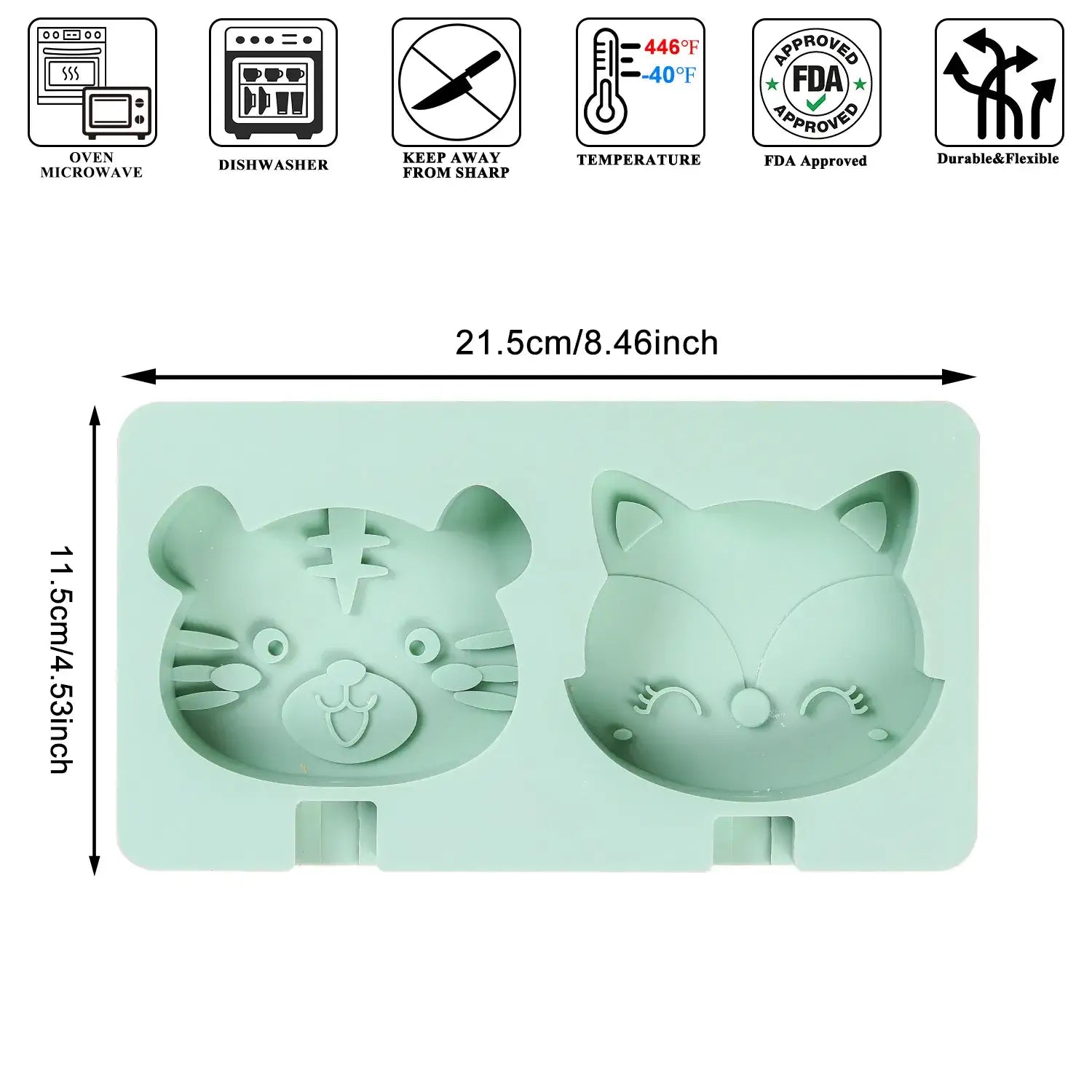 Cartoon Silicone Ice Mold