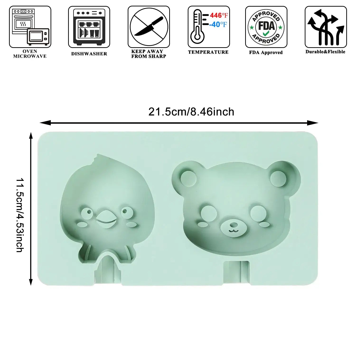 Cartoon Silicone Ice Mold