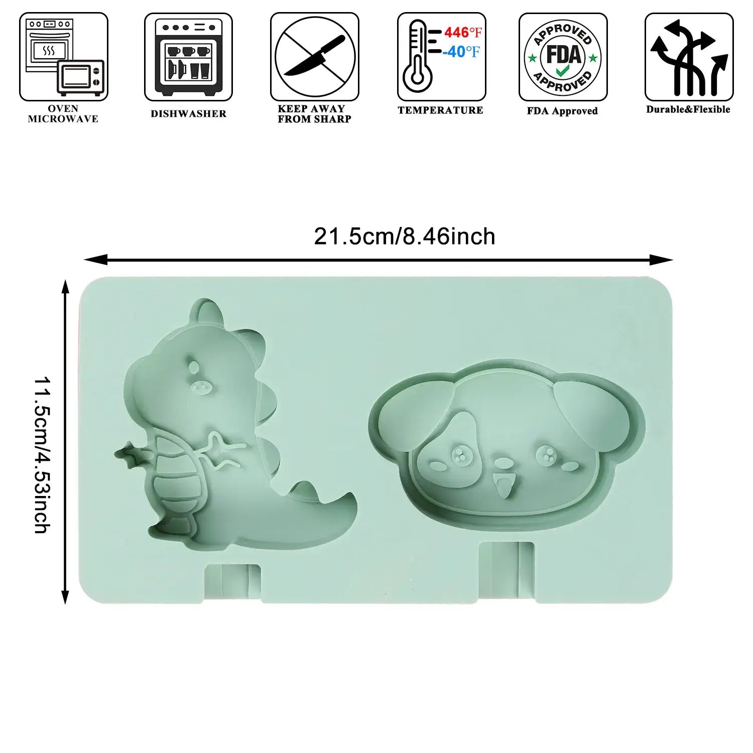 Cartoon Silicone Ice Mold
