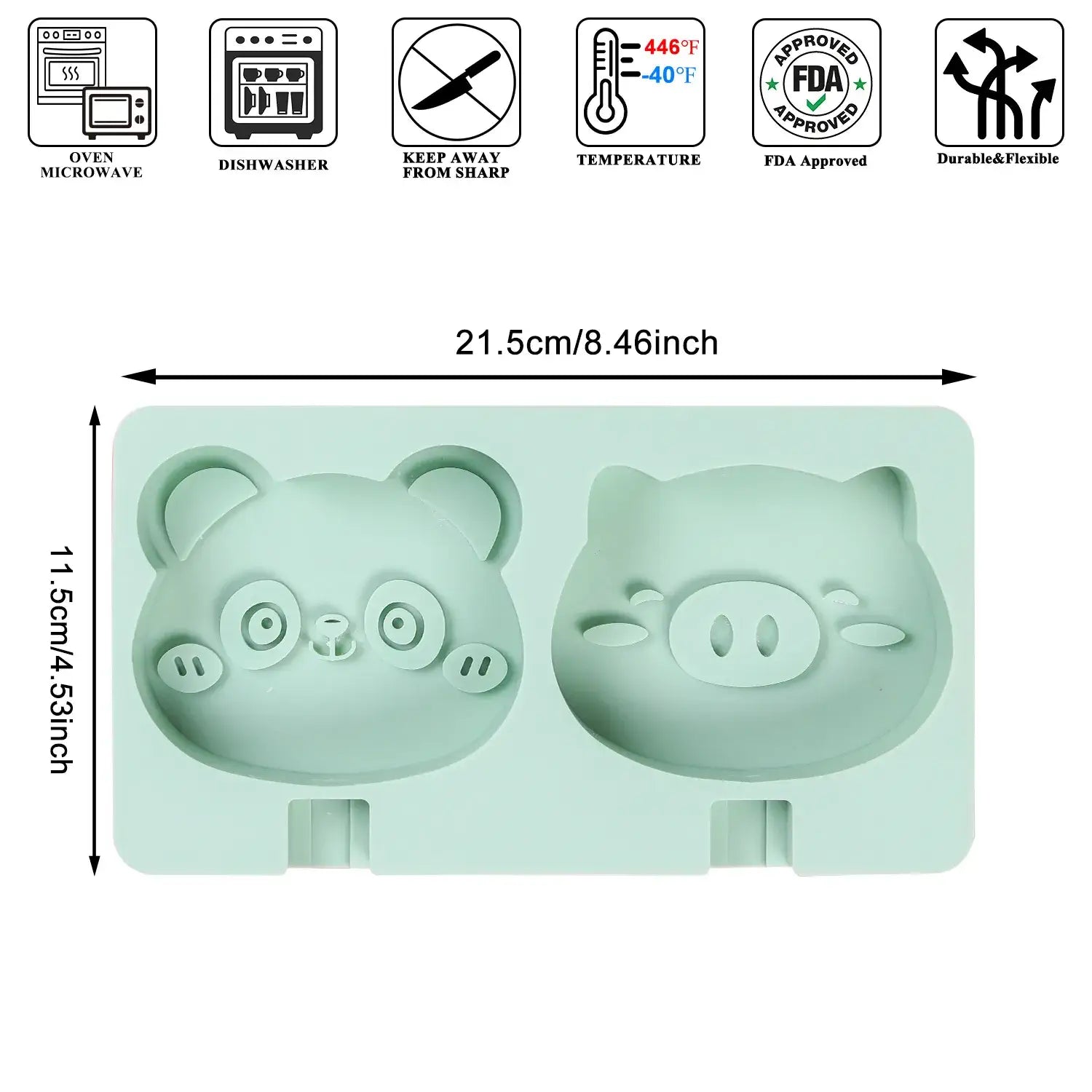 Cartoon Silicone Ice Mold