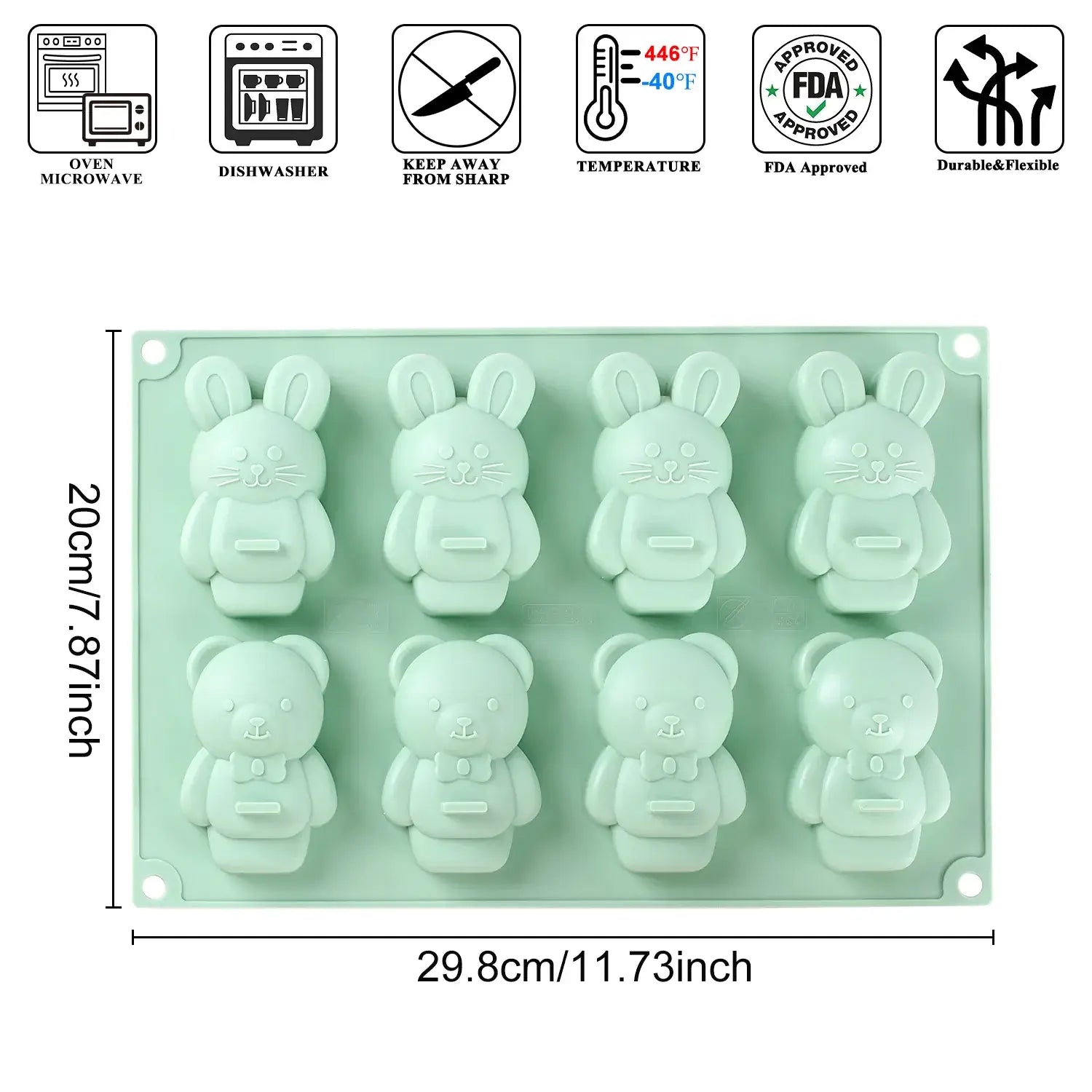 Bunny Silicone Cake Mold