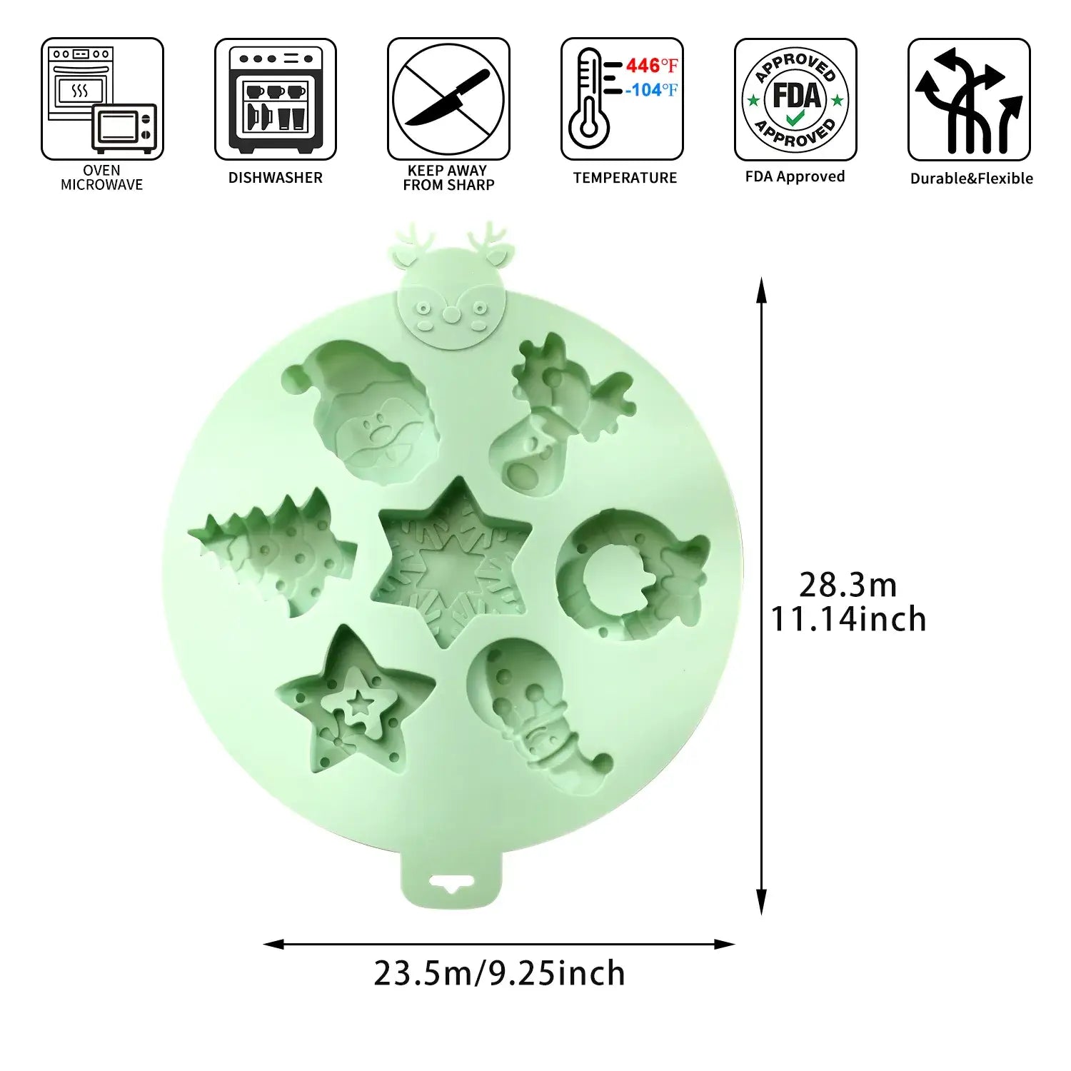 Christmas Silicone Cake Mold