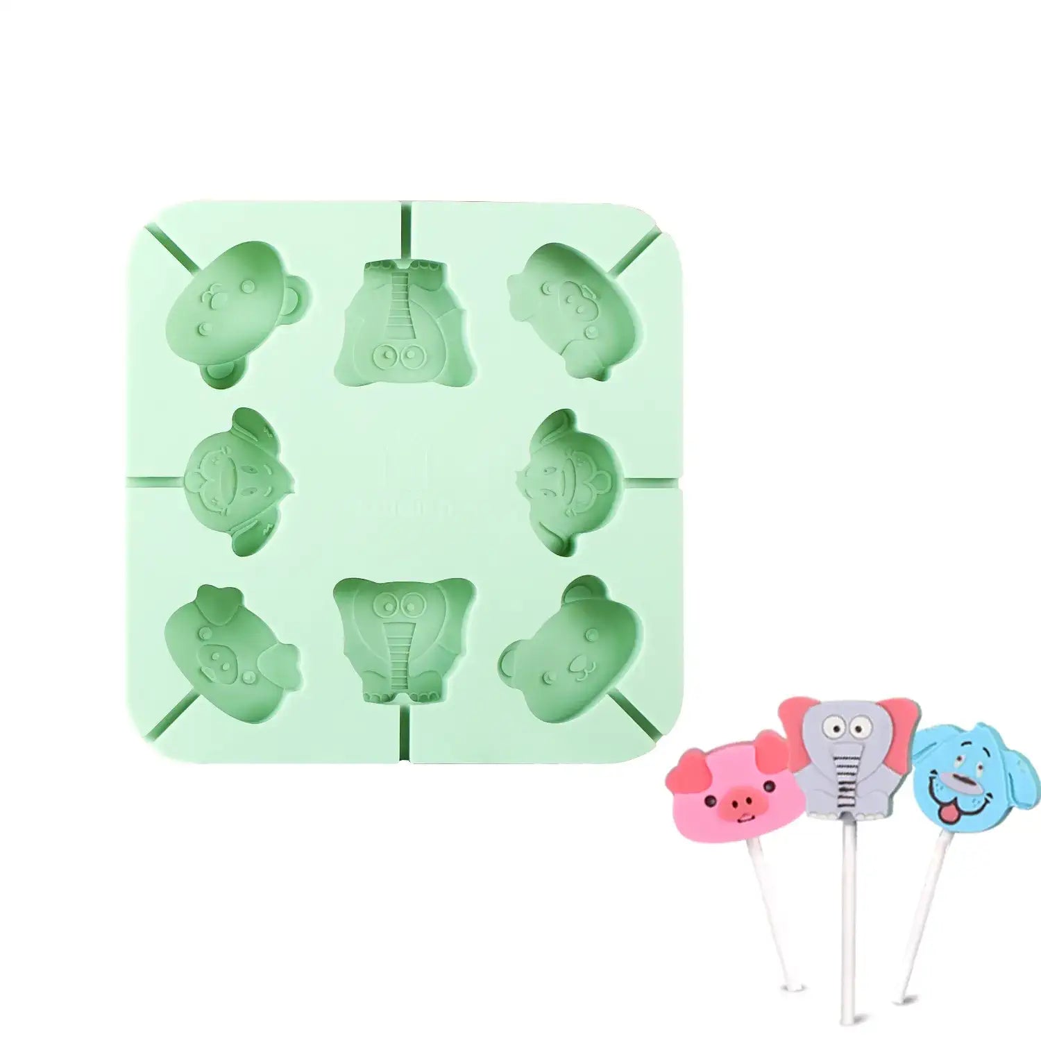Silicone Cartoon Lollipop Mold