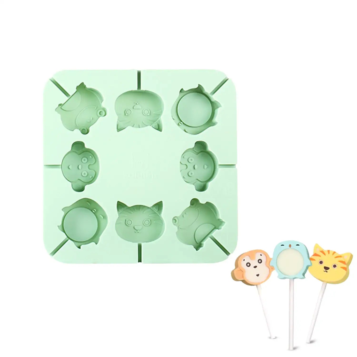 Silicone Cartoon Lollipop Mold