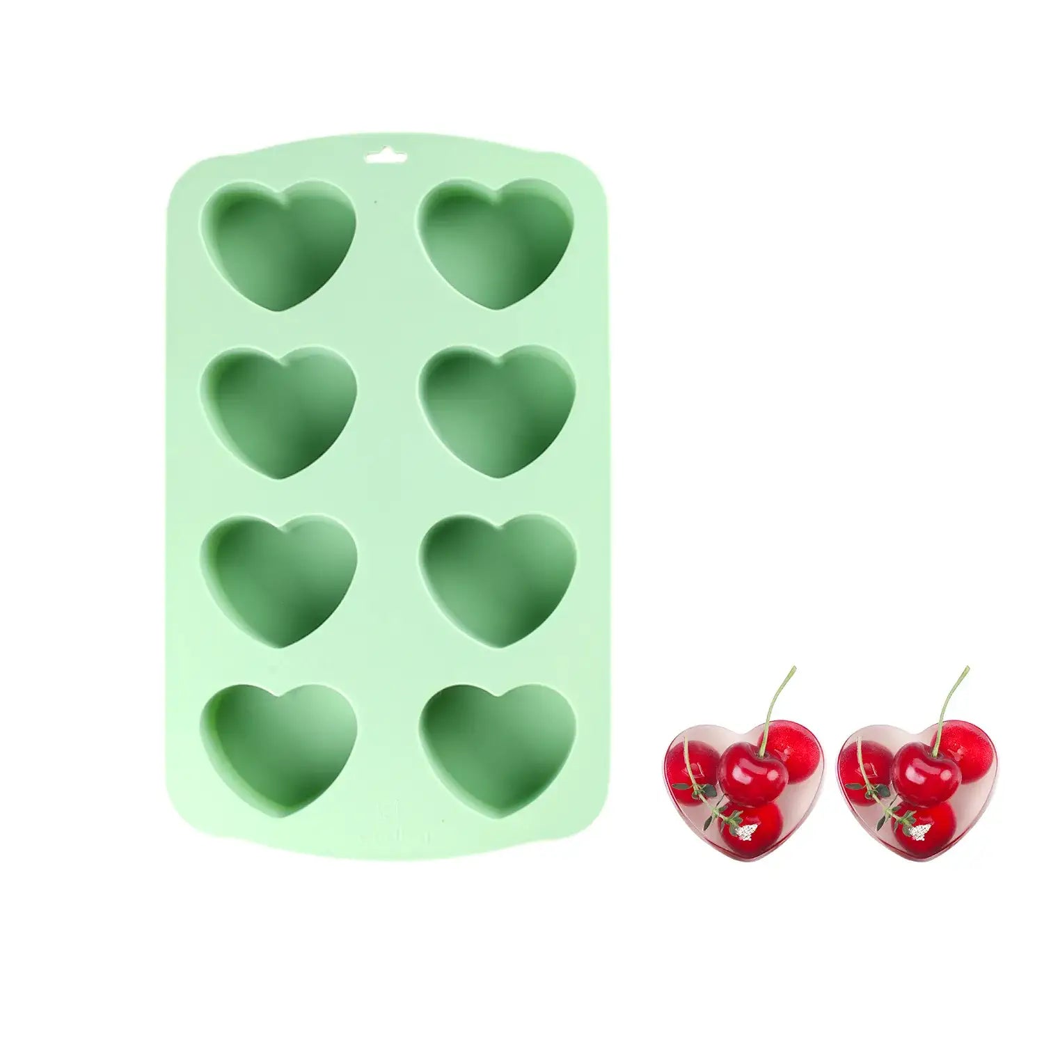 Heart Silicone Muffin Pan