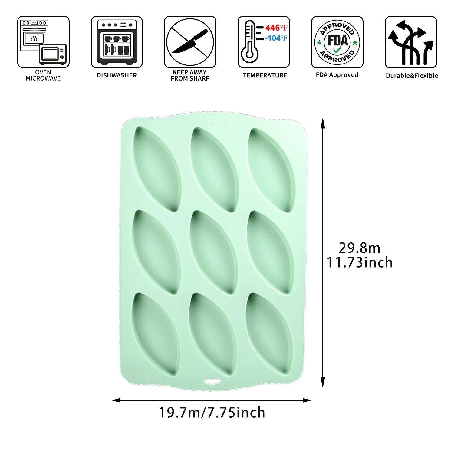 Leaf Silicone Cake Mold