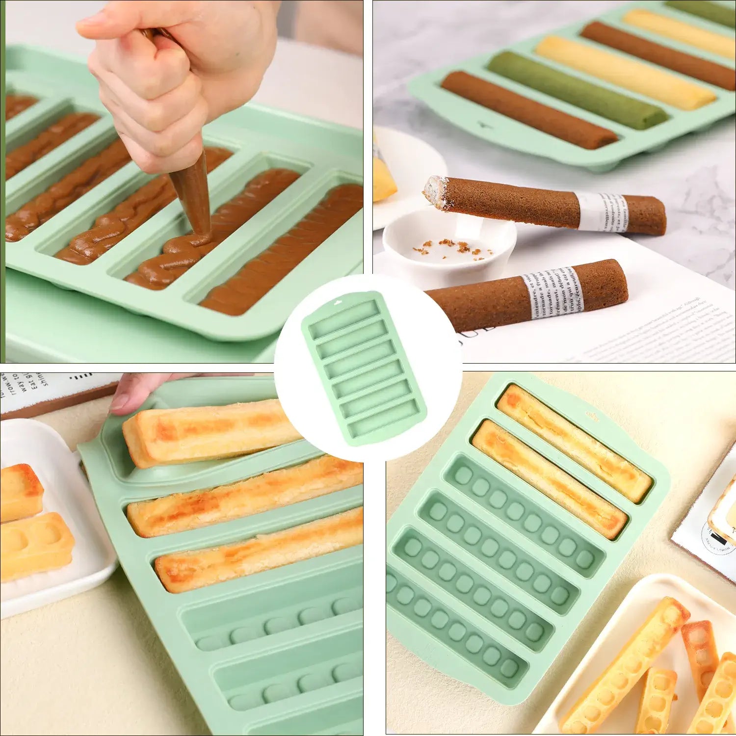 Rectangle Chocolate Silicone Mold