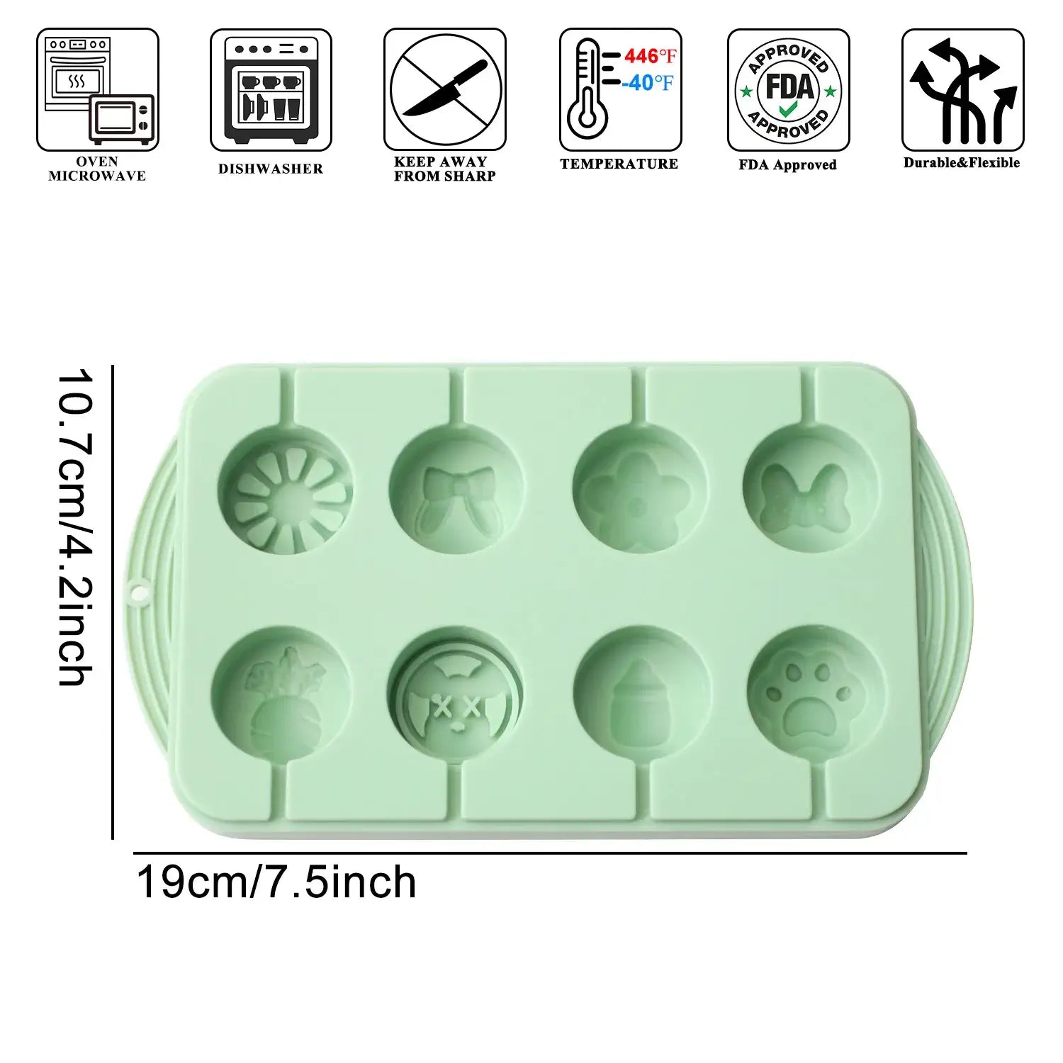 Silicone Candy Row Mold