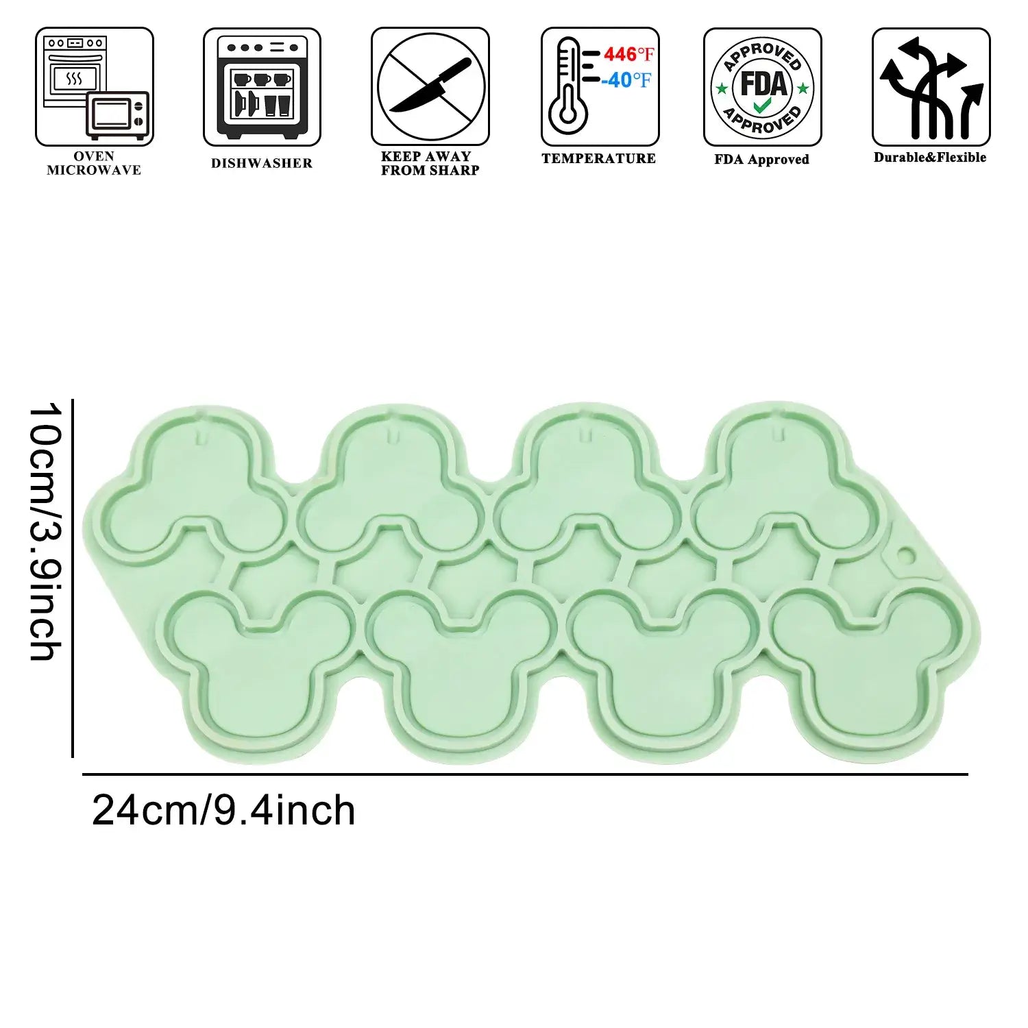 Silicone Candy Row Mold