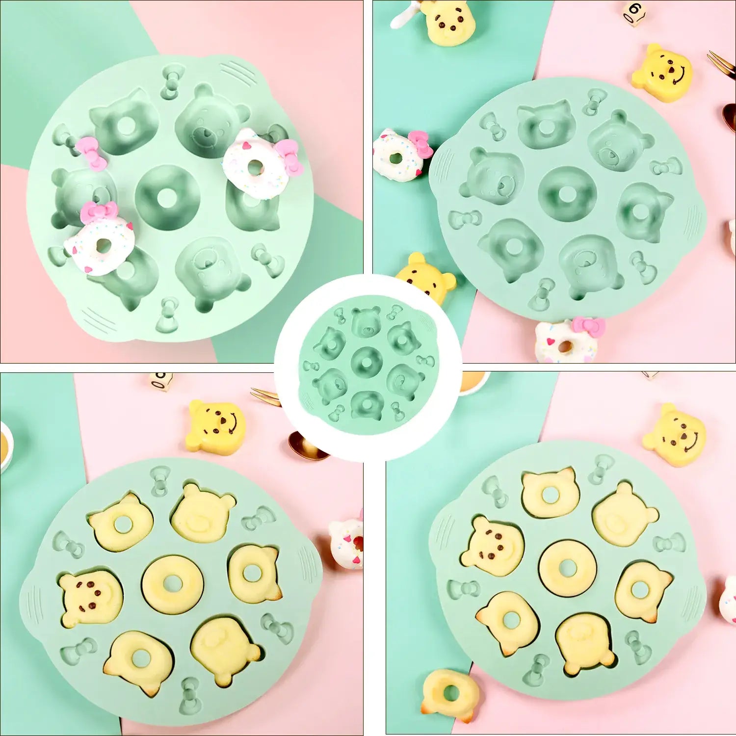 Round Cartoon Cake Mold