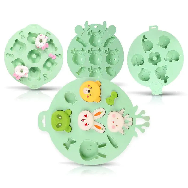 Round Cartoon Cake Mold