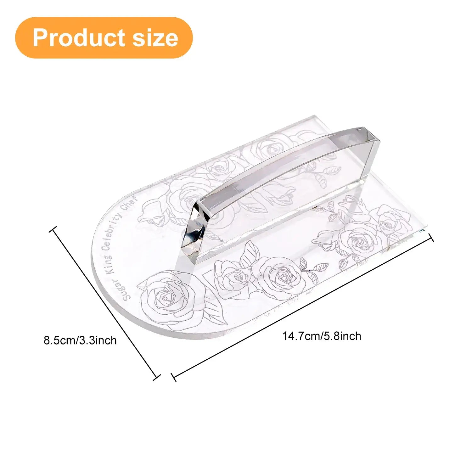 Acrylic Fondant Smoother