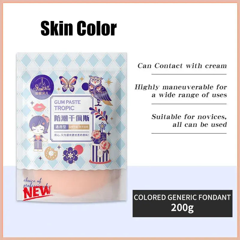 Colorful Moisture-proof Gum Paste