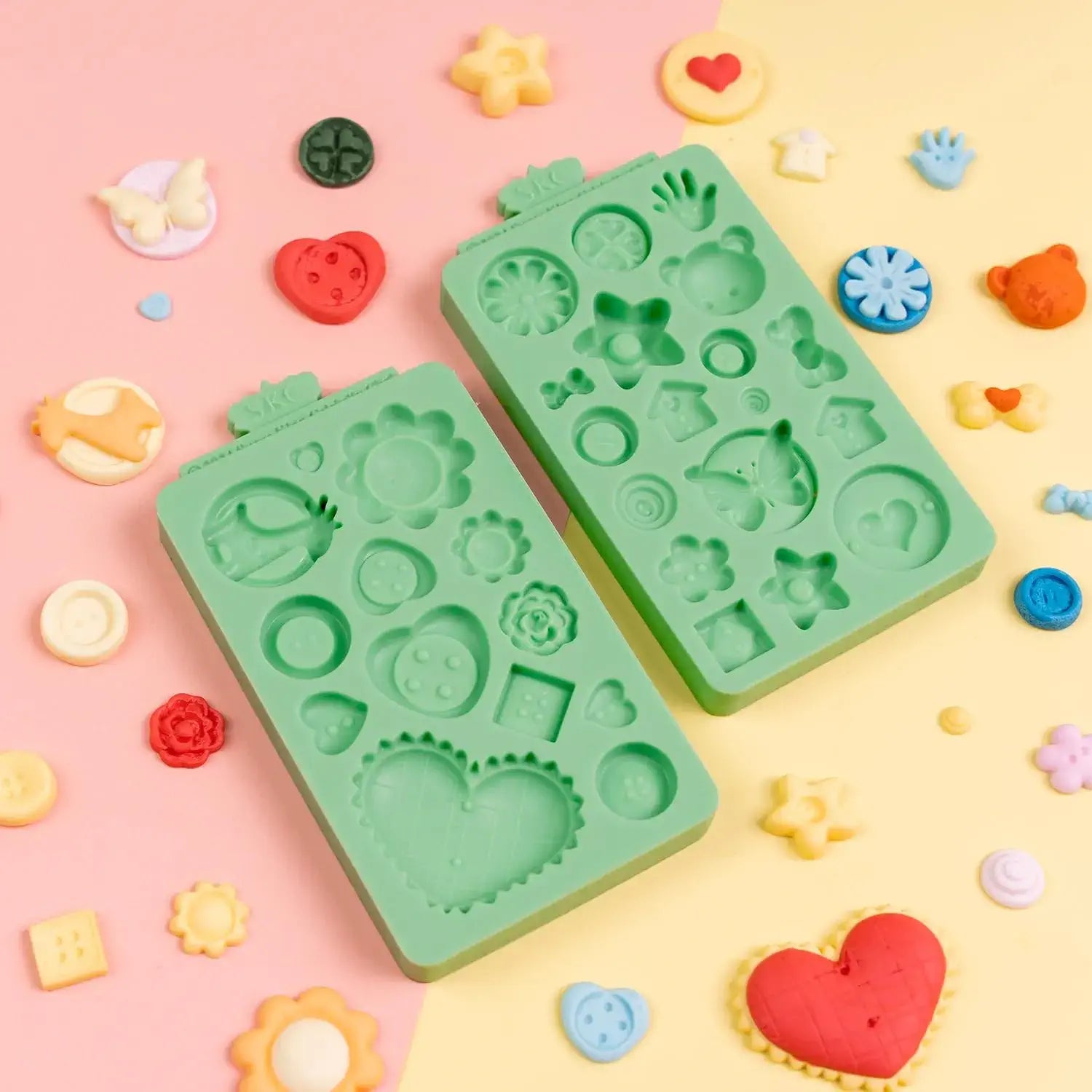 Button Fondant Molds