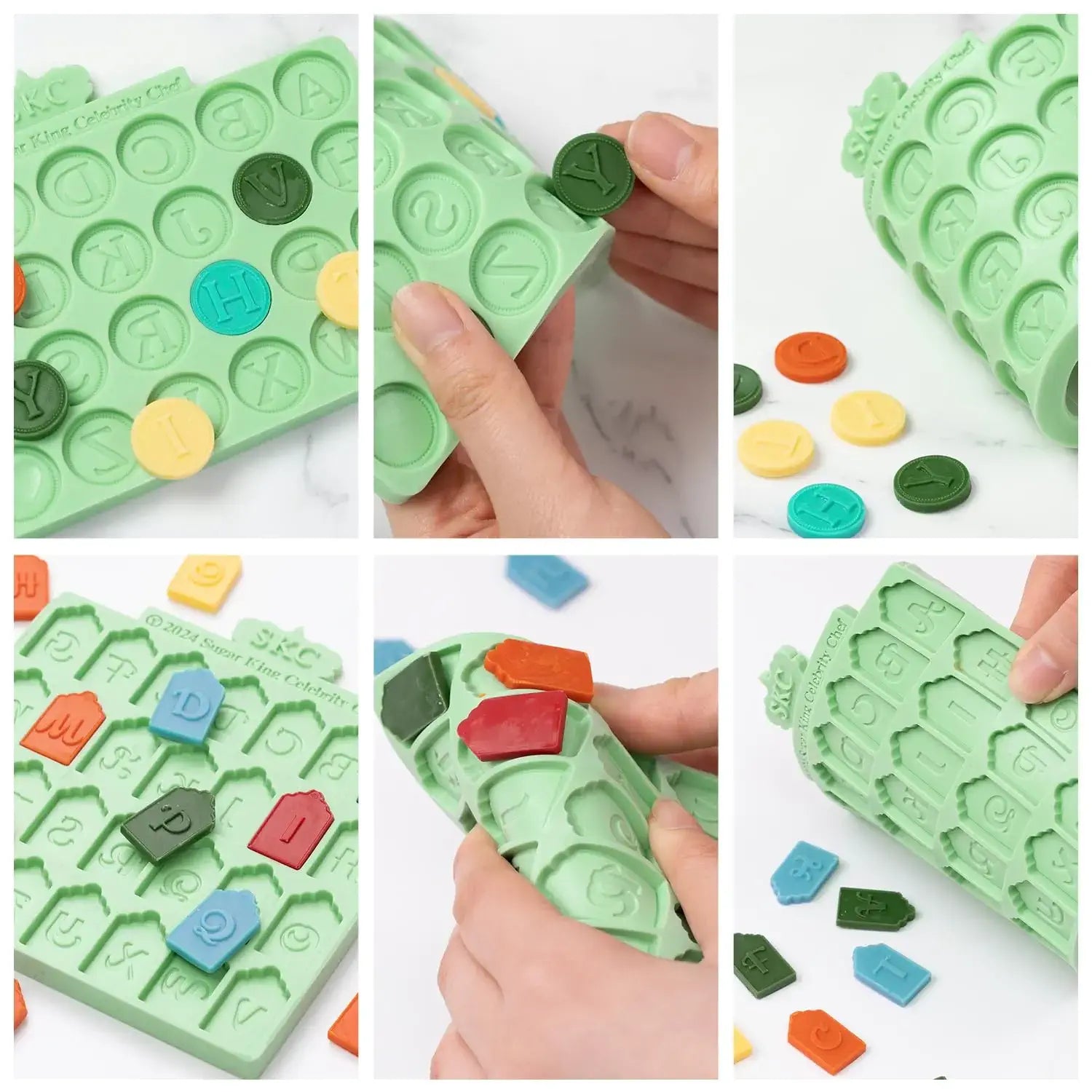 Letter Fondant Molds