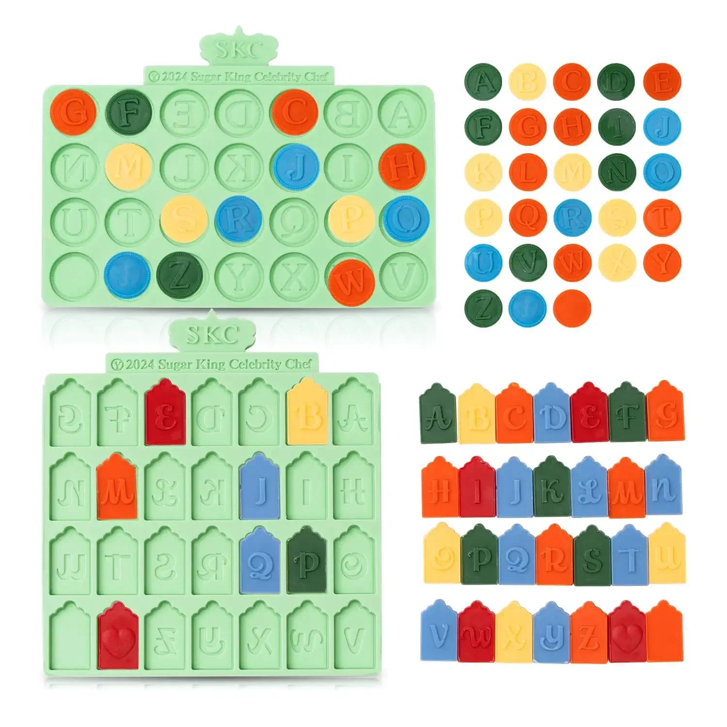 Letter Fondant Molds