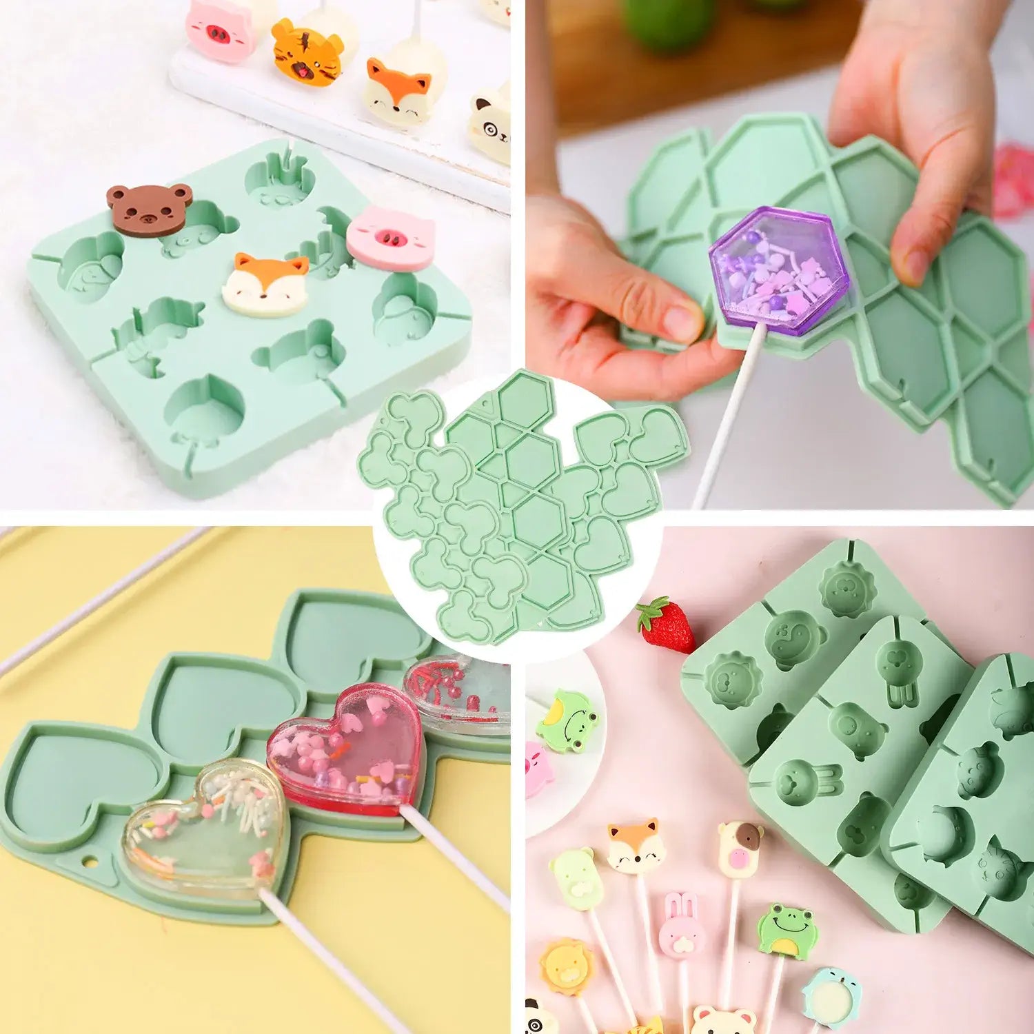 Silicone Candy Row Mold