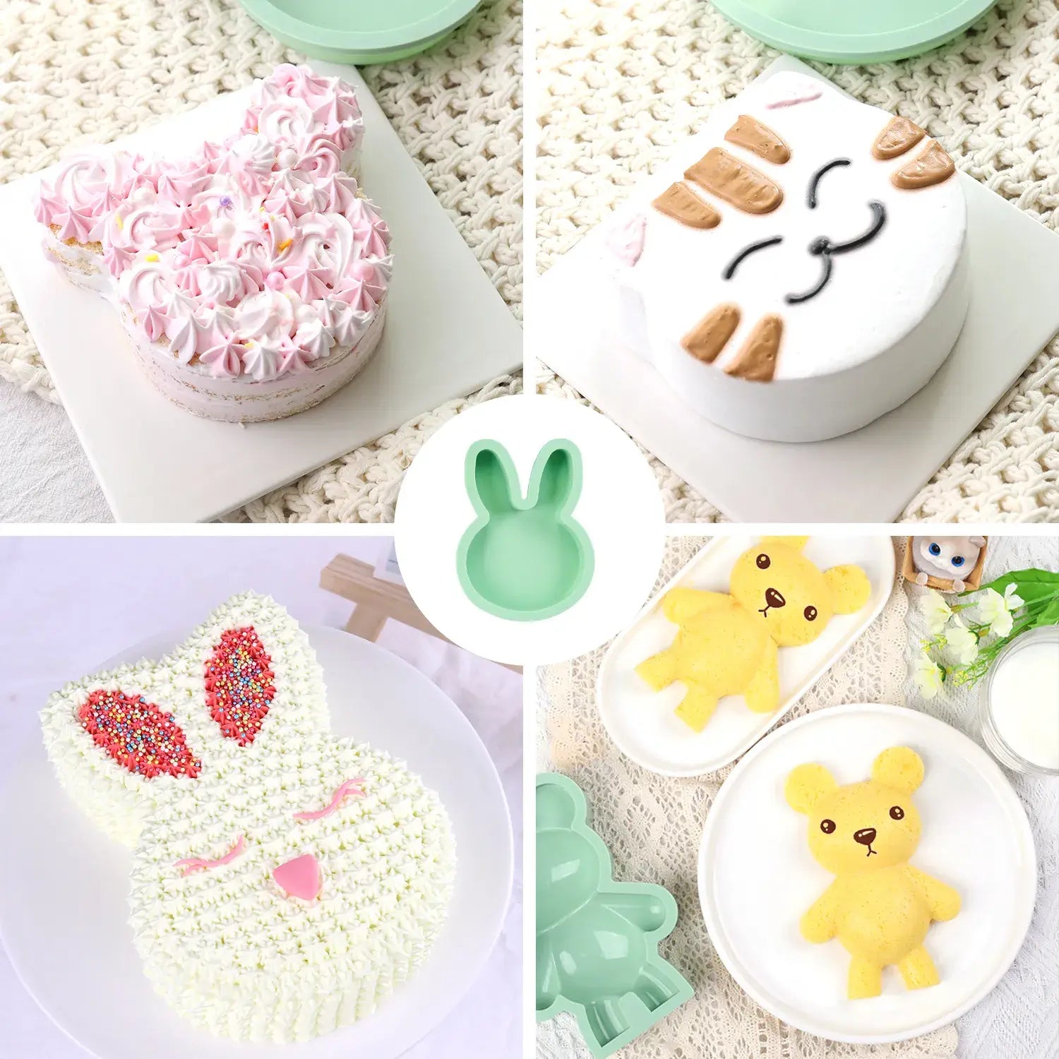 Silicone Cartoon Cake Mold