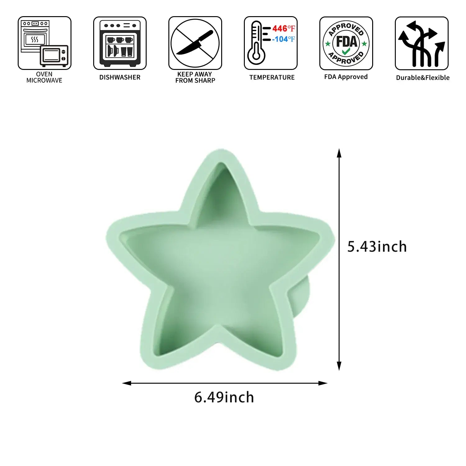 Silicone Star Cake Mold