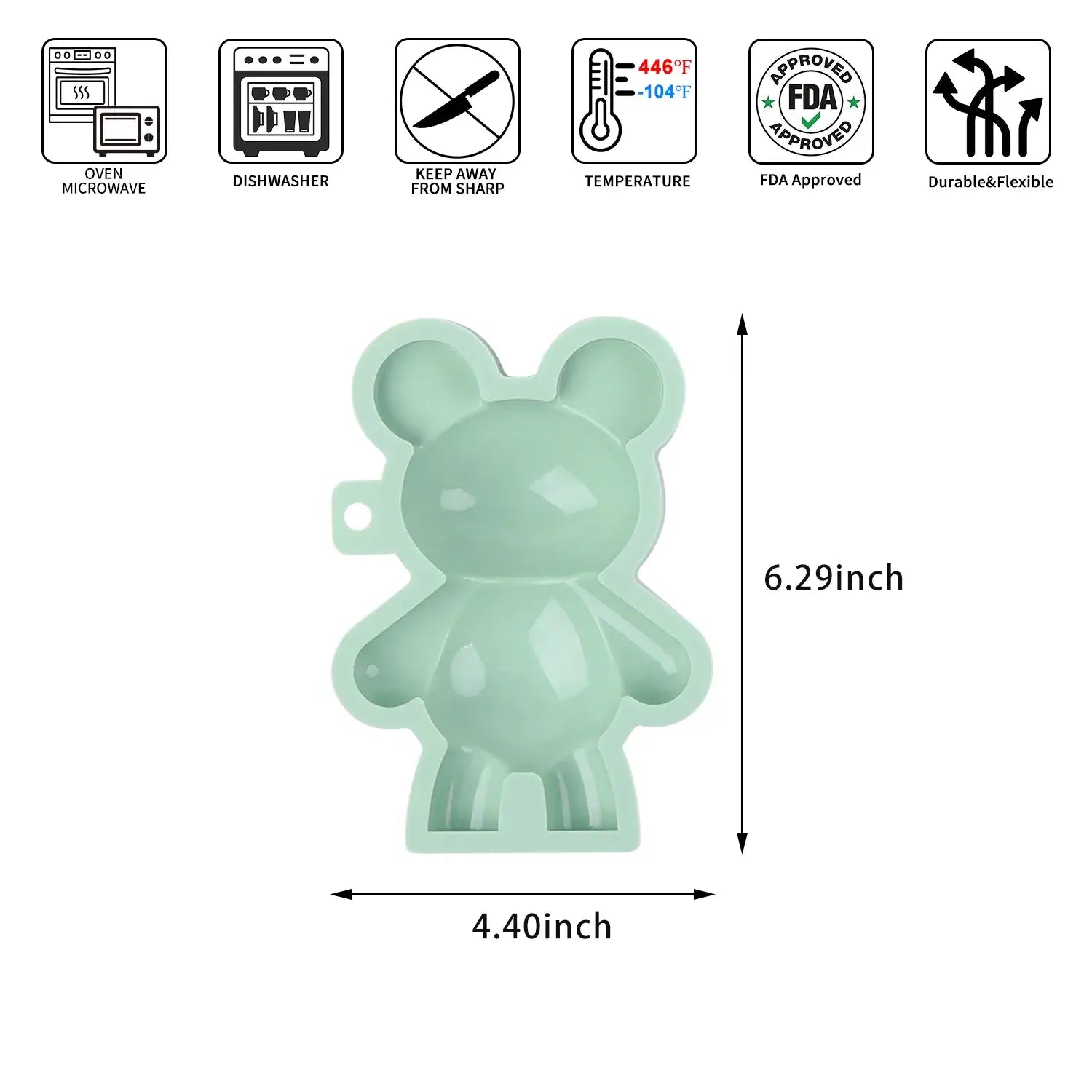 Silicone Cartoon Cake Mold