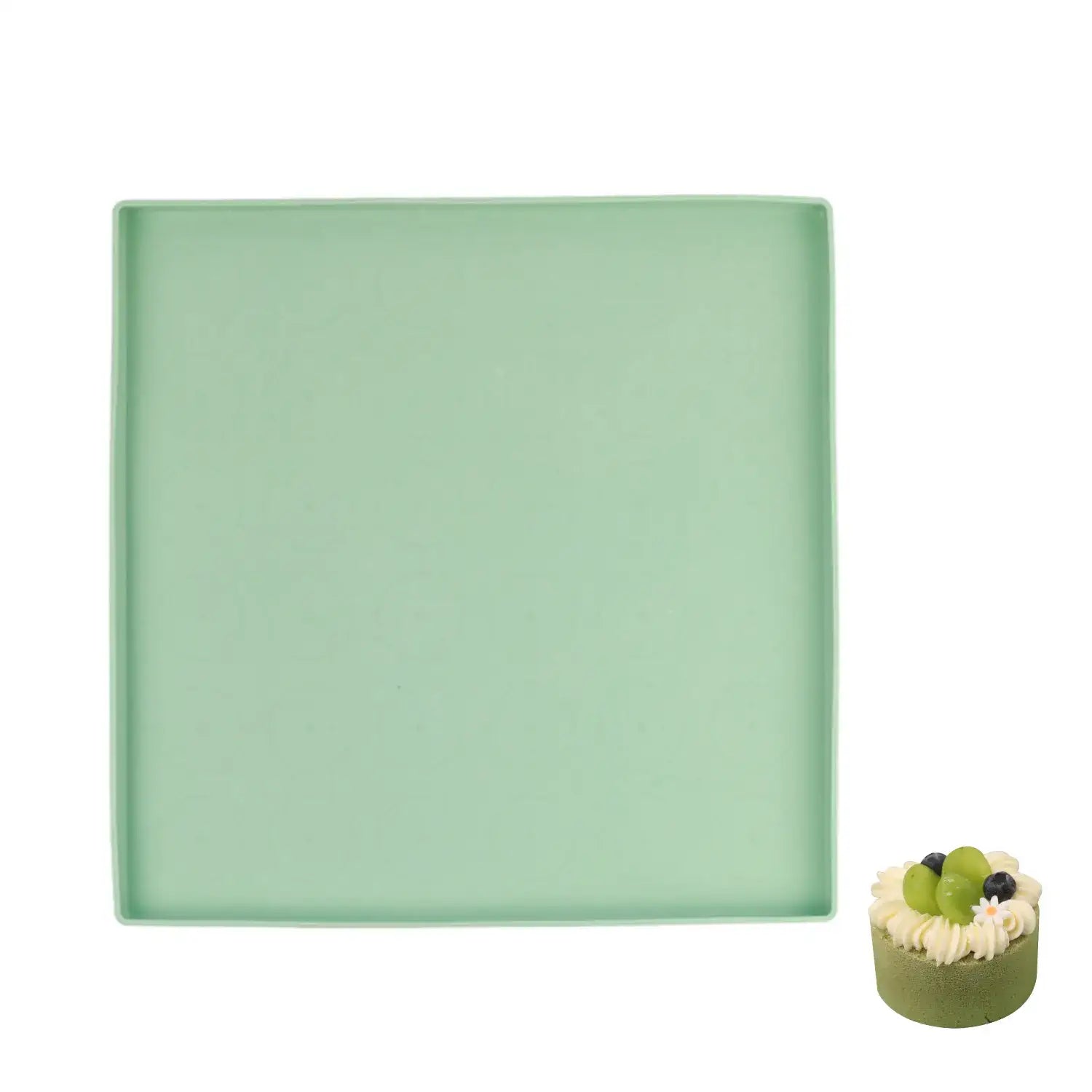 Molde de Pastel Cuadrado de Silicona