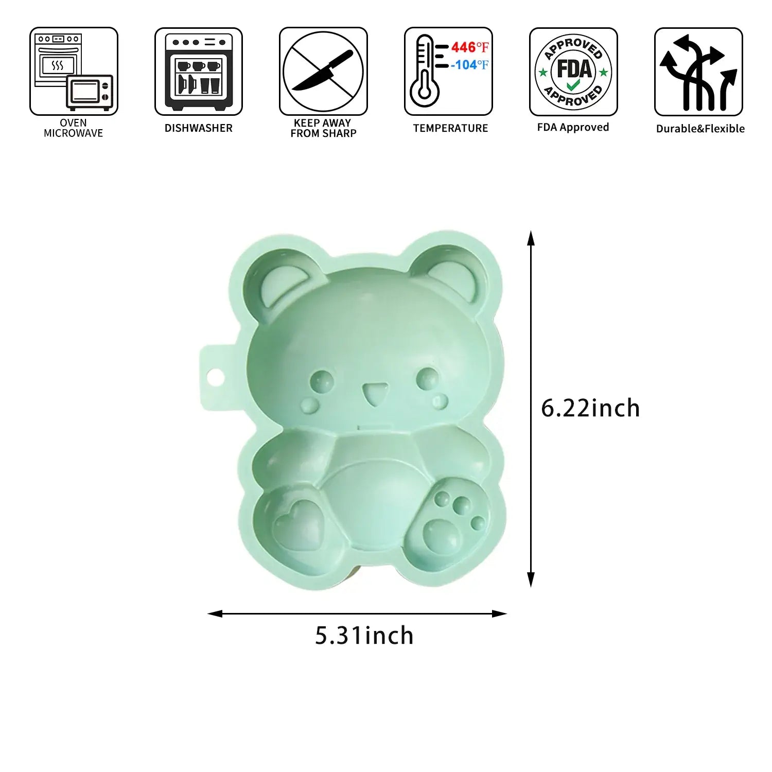 Silicone Cartoon Cake Mold