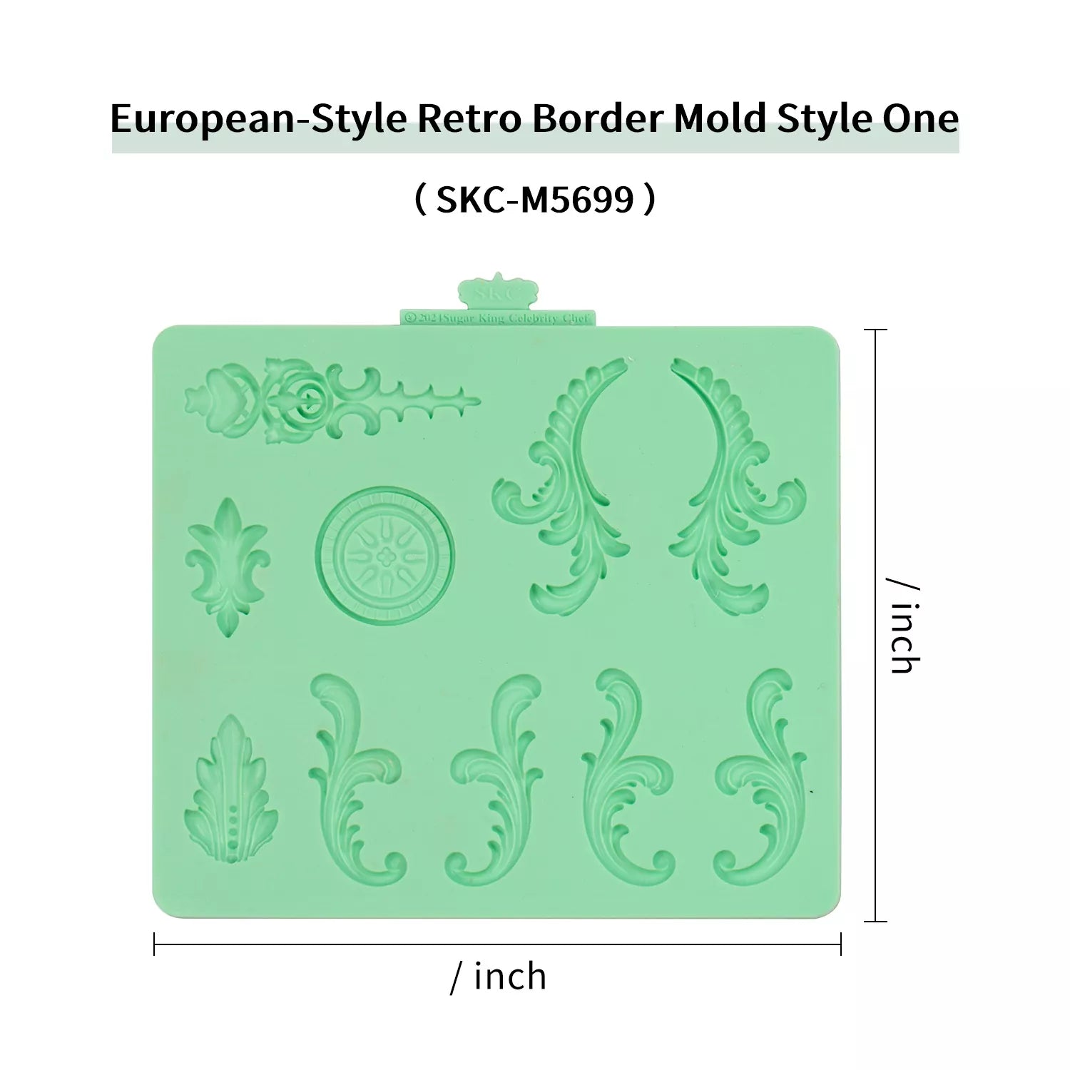 European-style Retro Border Silicone Mold - Qeleg®