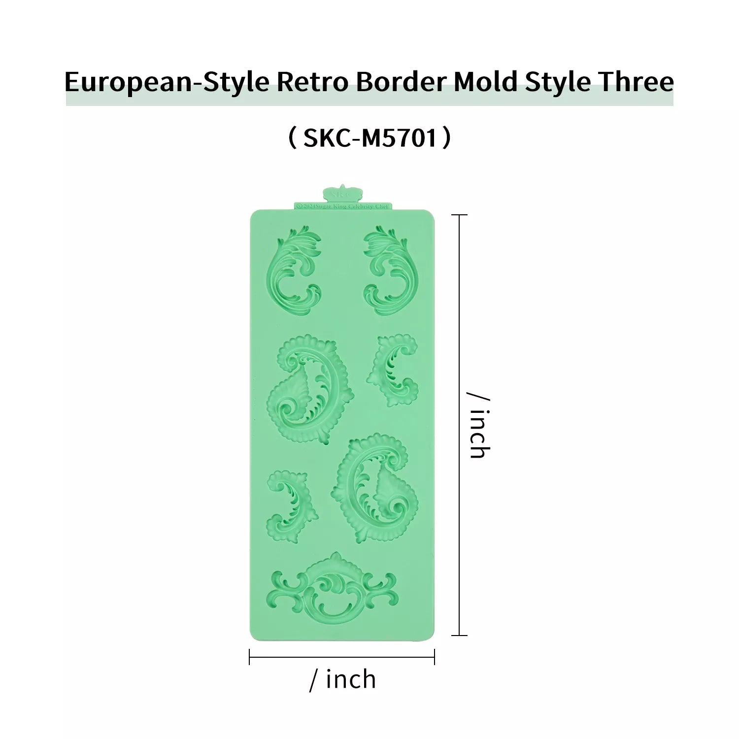 European-style Retro Border Silicone Mold - Qeleg®