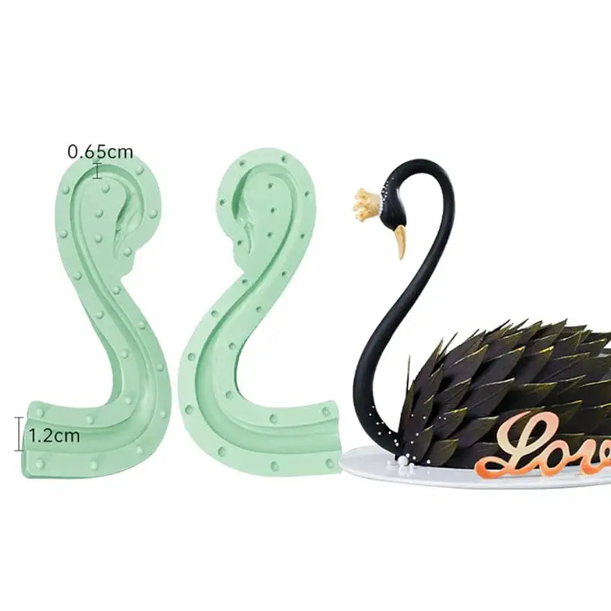 Silicone Swan Fondant Molds