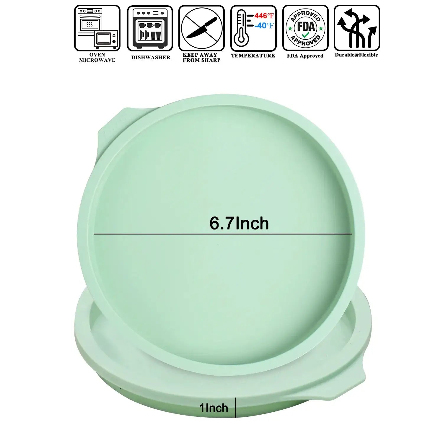 Round Silicone Cake Pan