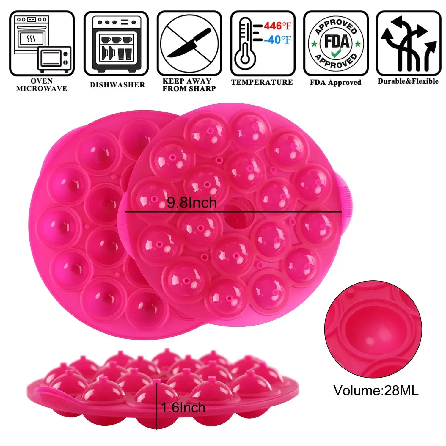 Silicone Lollipop Mold