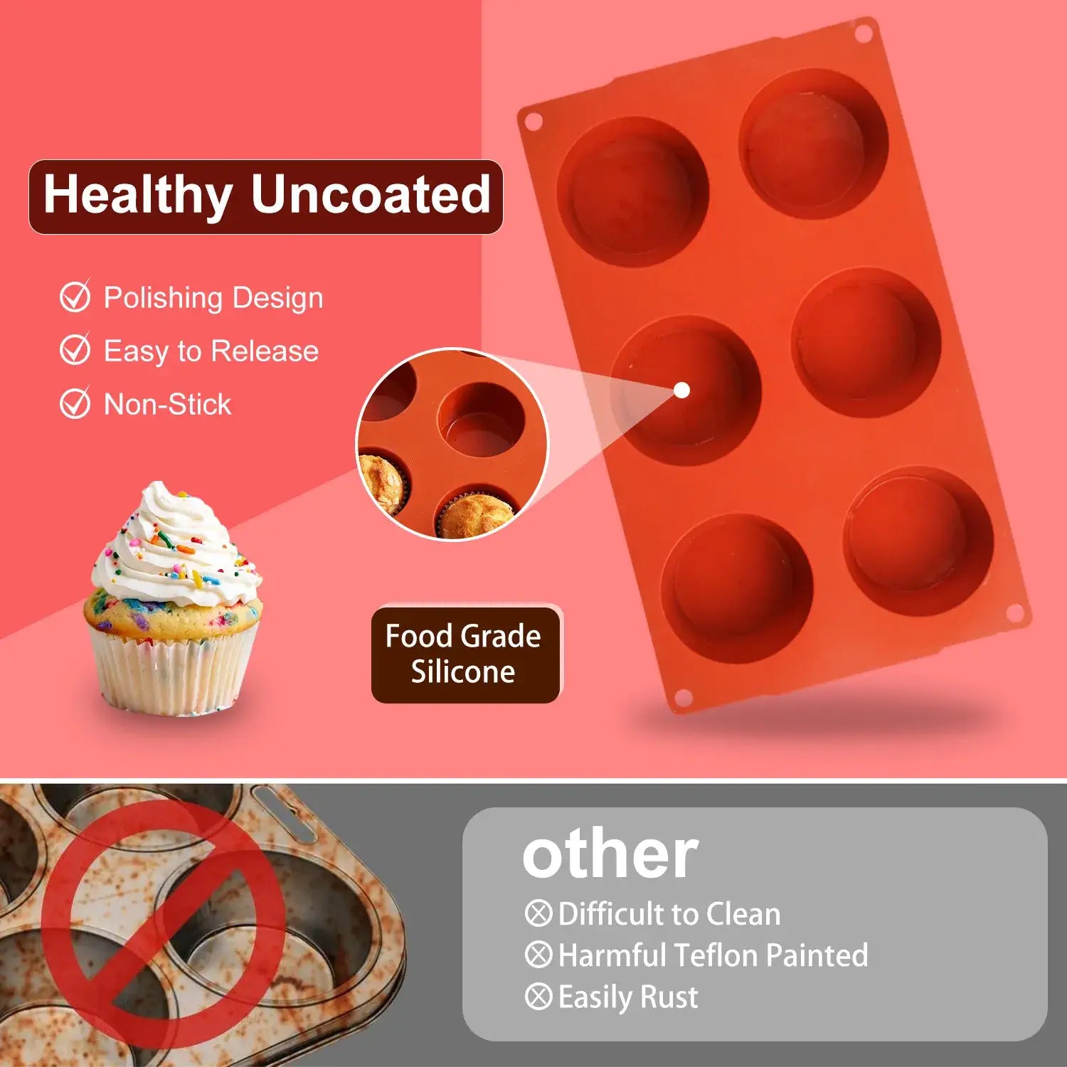Silicone Muffin Pan