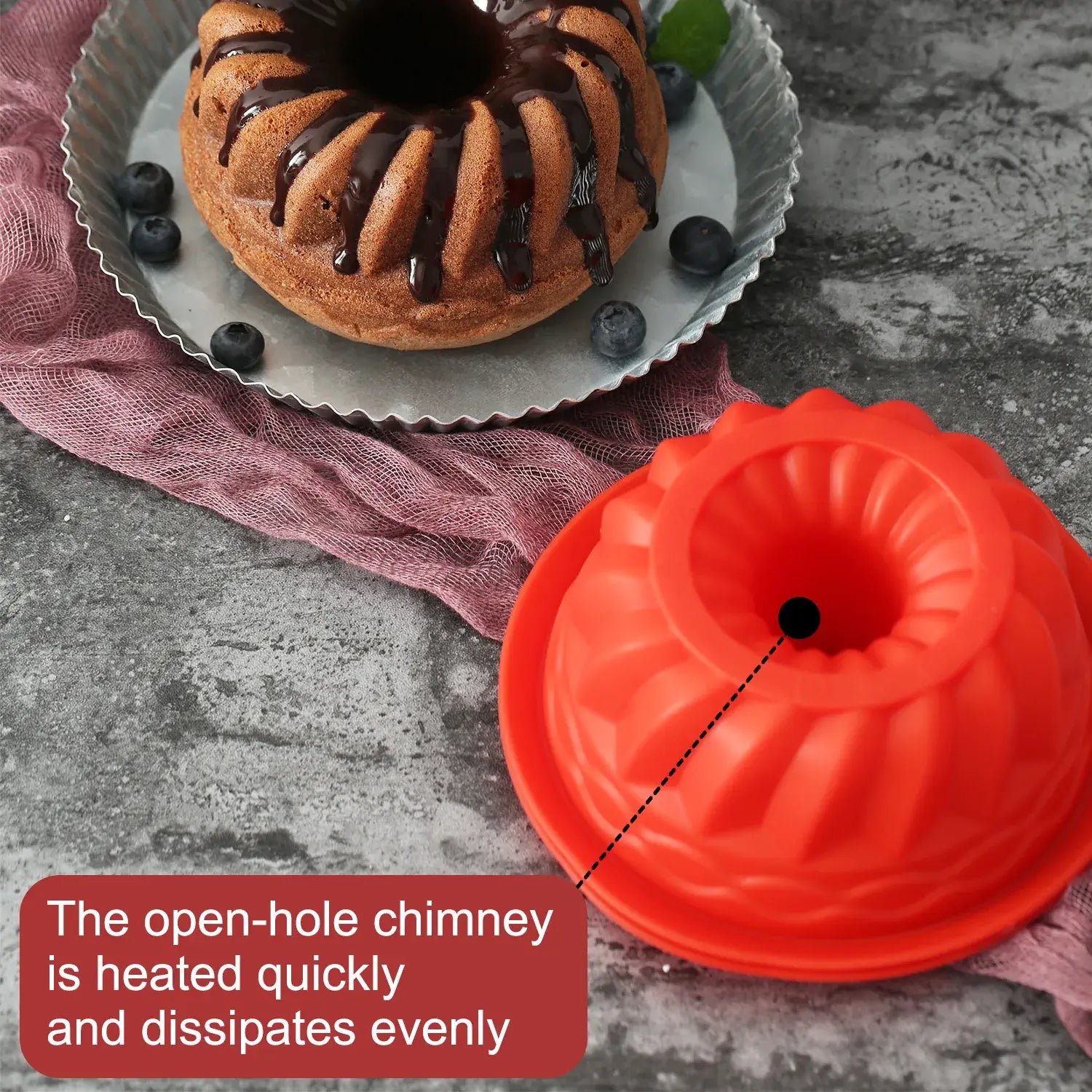 Silicone Bundt Mold