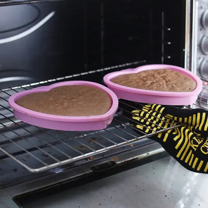 Silicone Heart Shaped Cake Pan