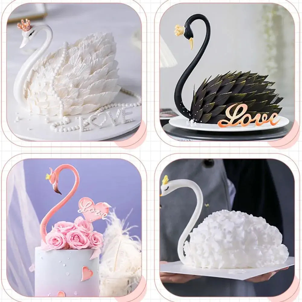 Silicone Swan Fondant Molds